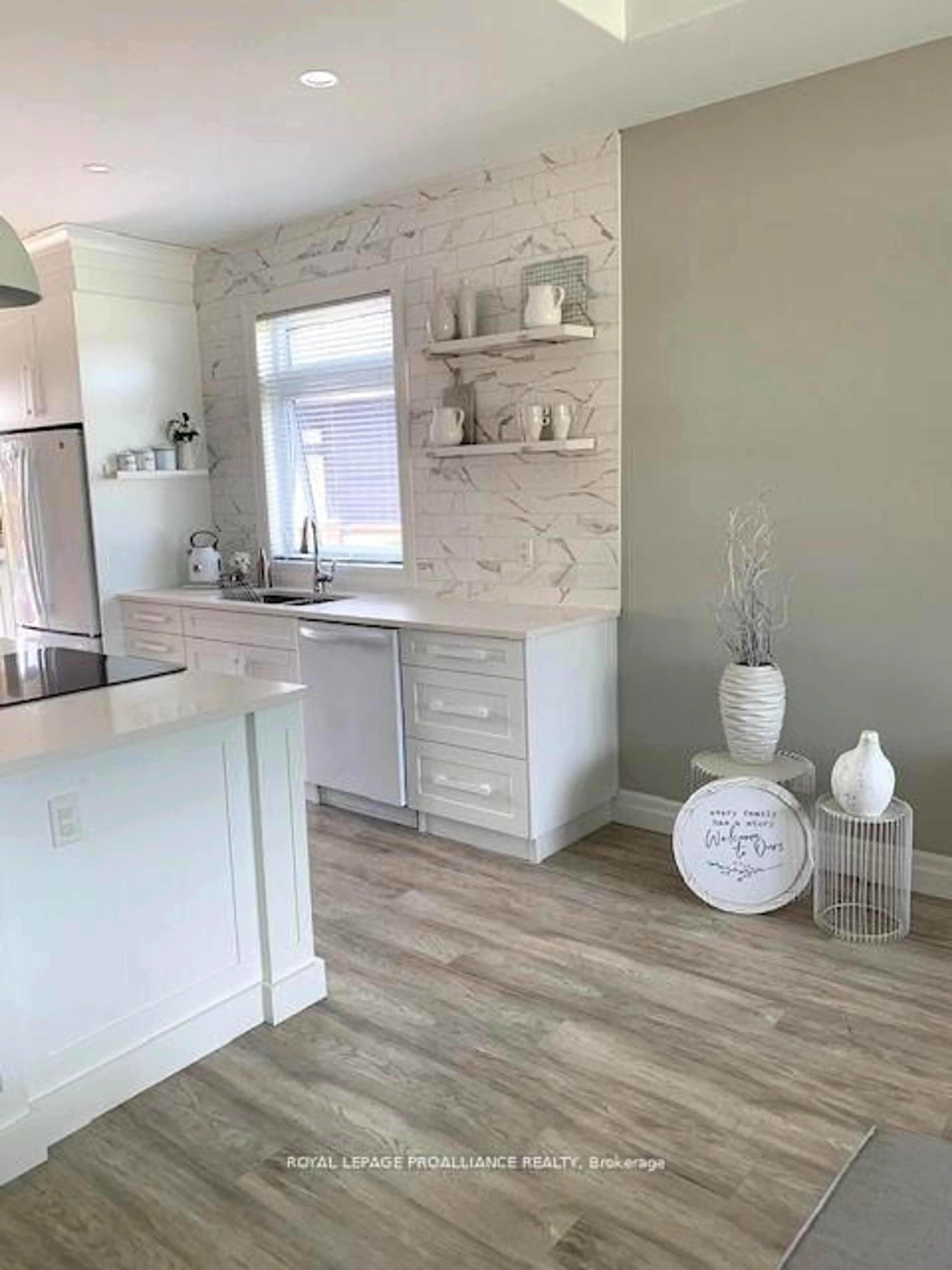 Open concept kitchen, ceramic/tile floor for 14 Clayton John Ave, Brighton Ontario K0K 1H0