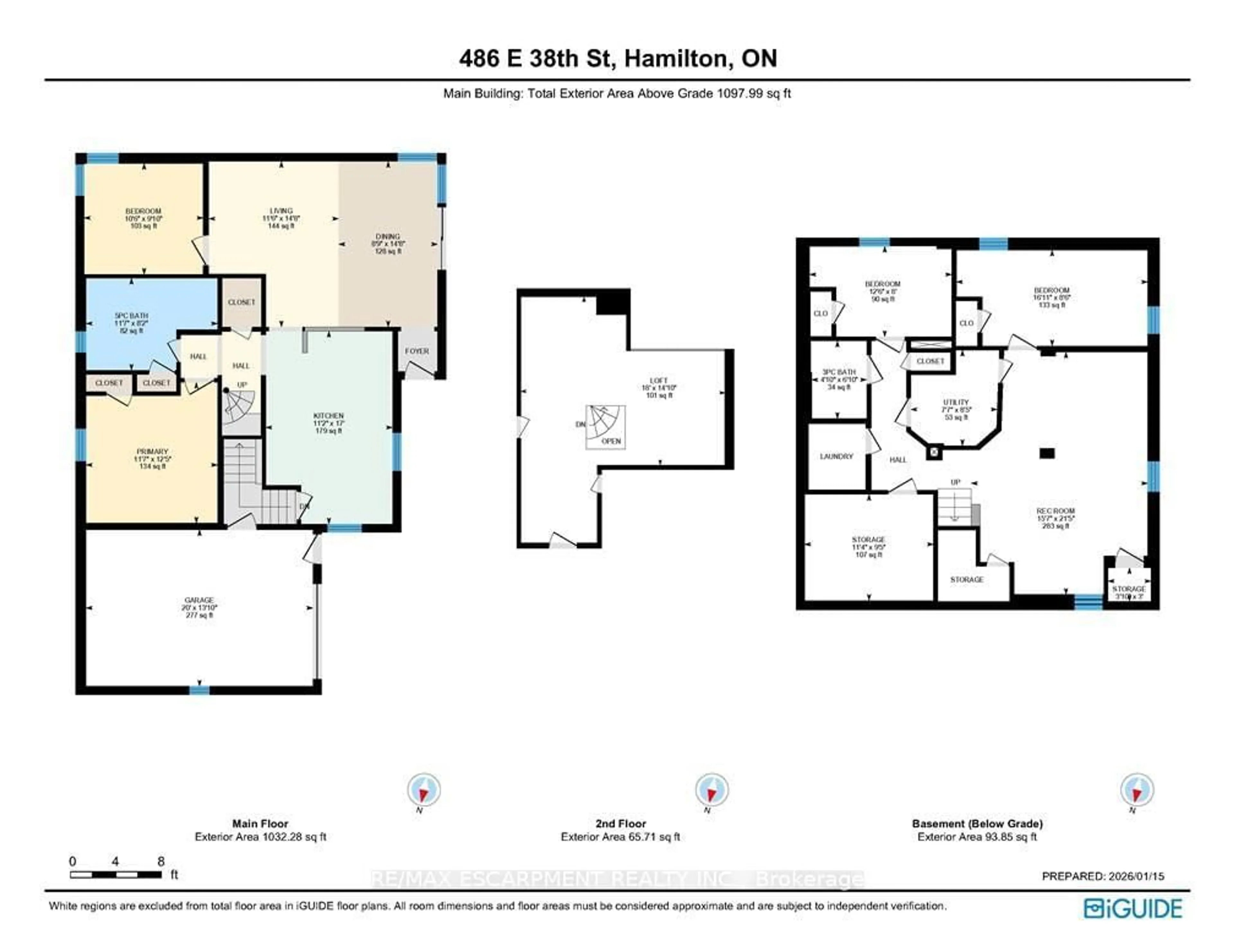 Floor plan for 486 East 38th St, Hamilton Ontario L8V 4G8