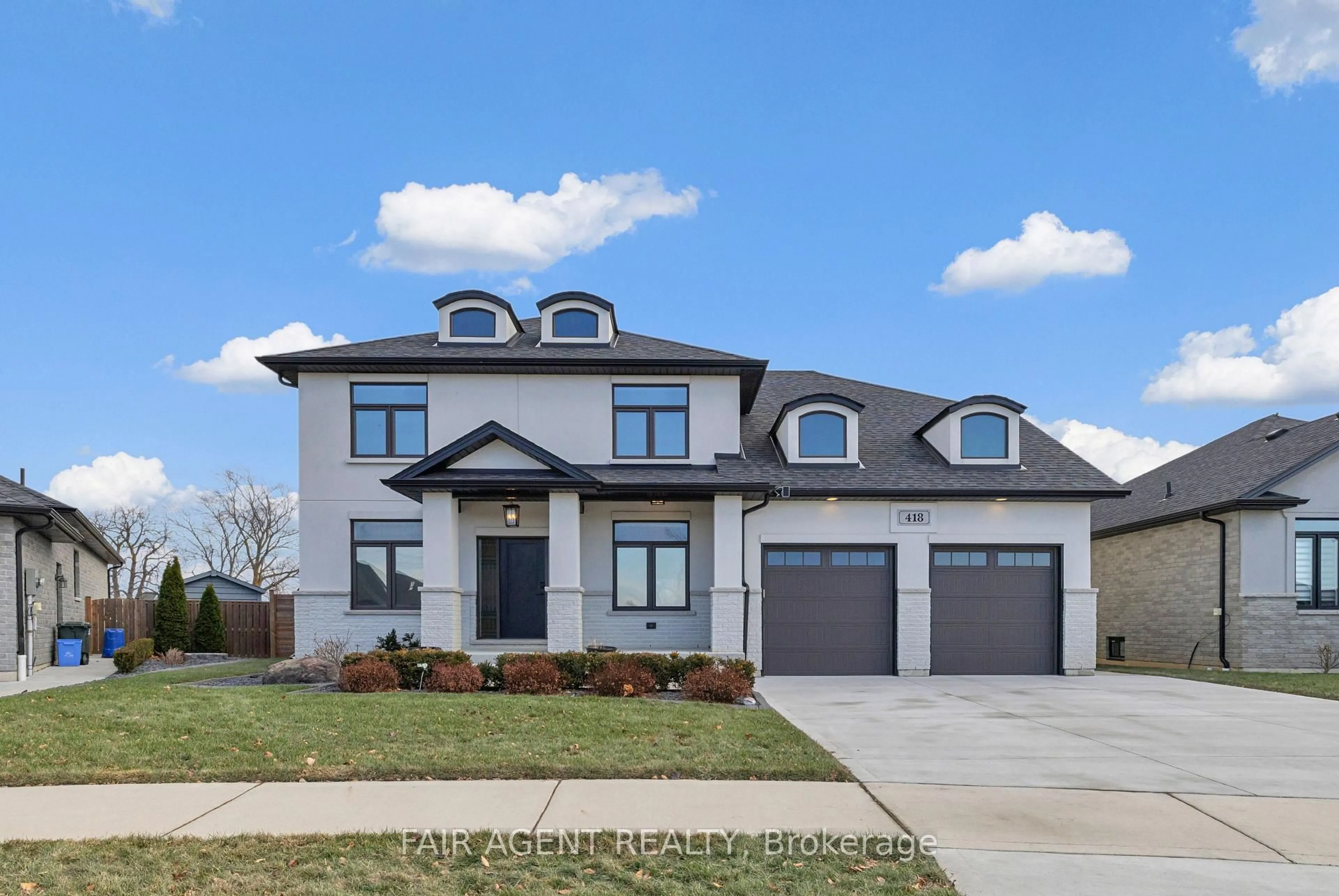 Home with brick exterior material, street for 418 Pearson St, Amherstburg Ontario N9V 0G4