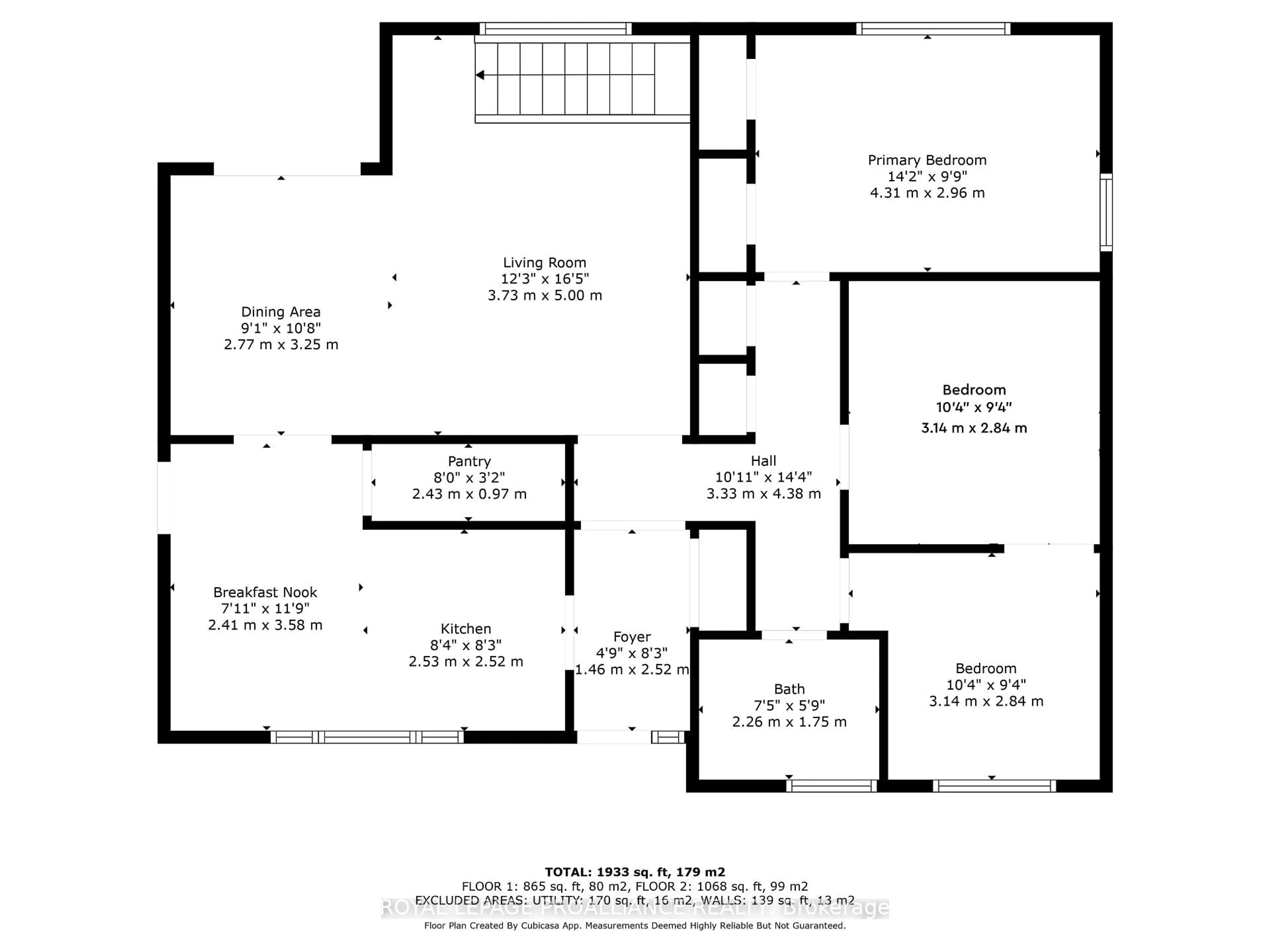 Floor plan for 16395 Highway 2 Highway, Trenton Ontario K8V 5P7