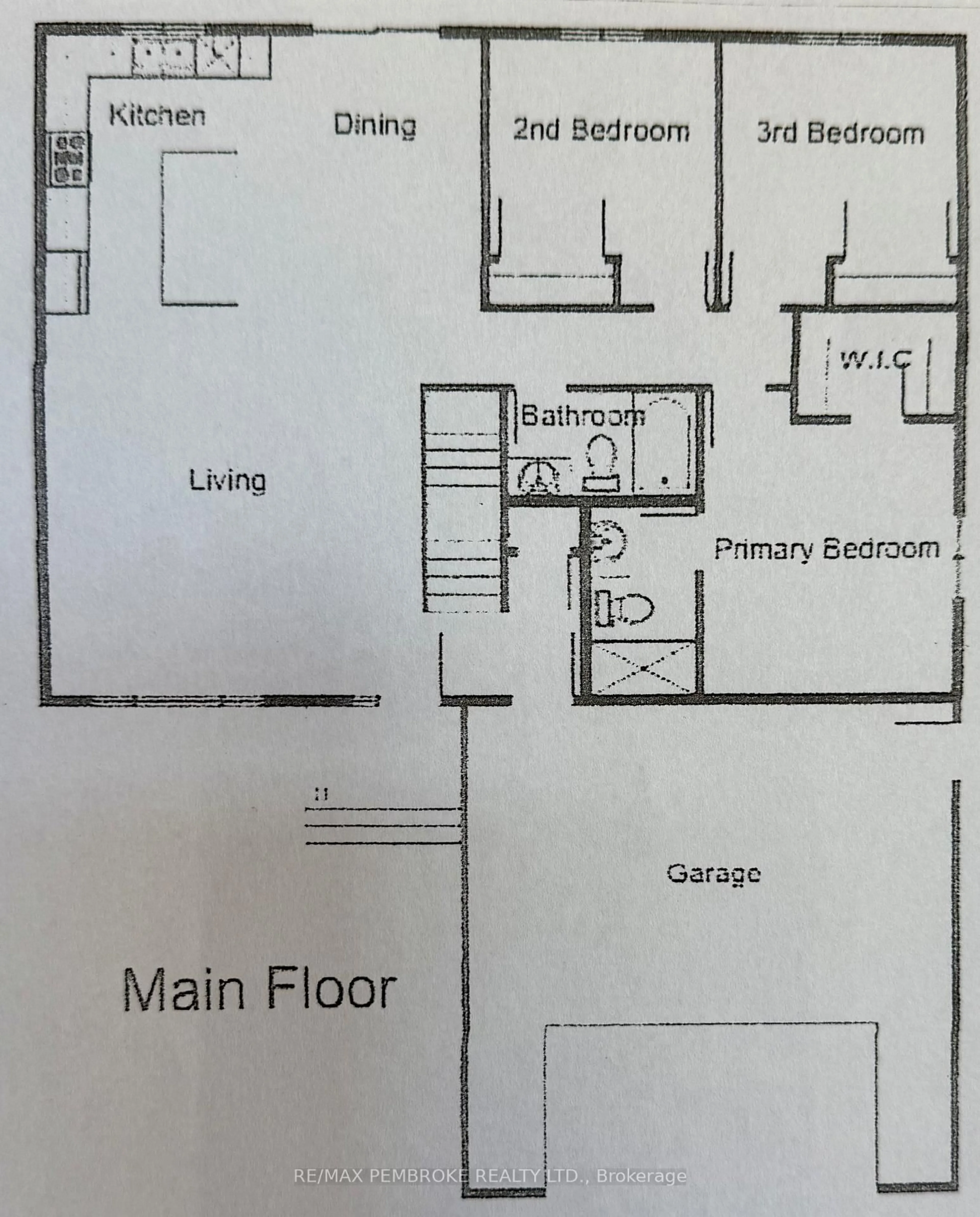 Floor plan for 19 Jade Ave, Petawawa Ontario K8H 0E5