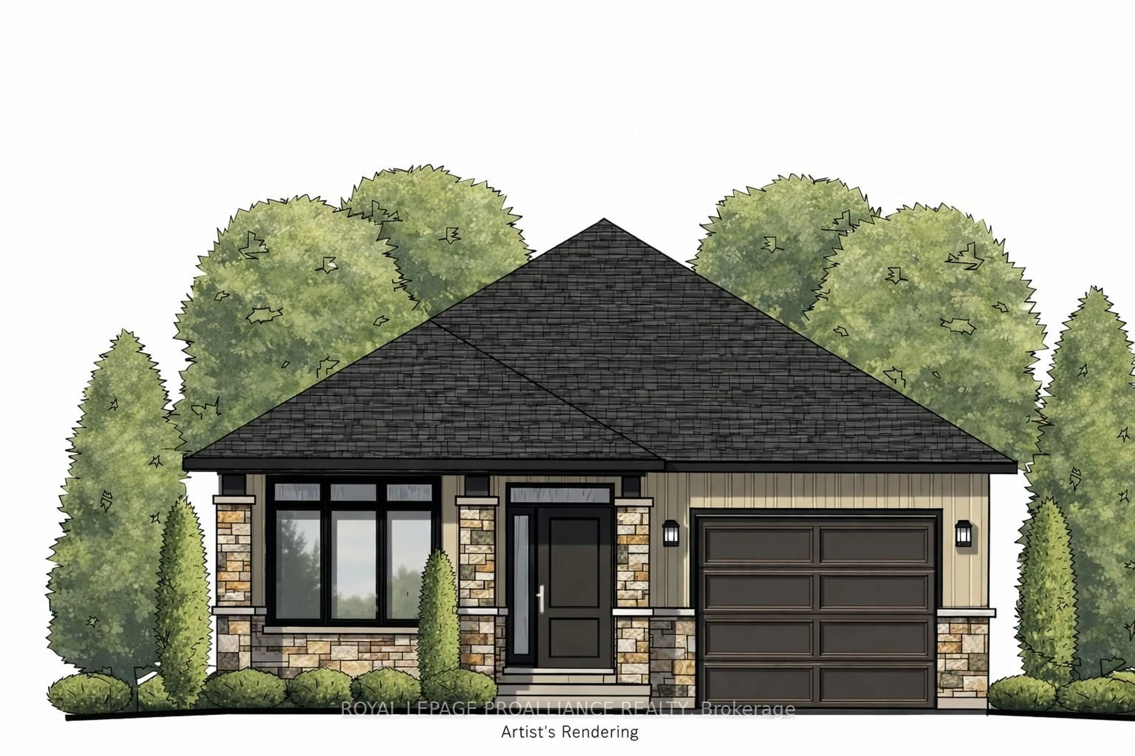 Home with brick exterior material, street for 33 Cedarwood St, Hastings Ontario K0K 2C0