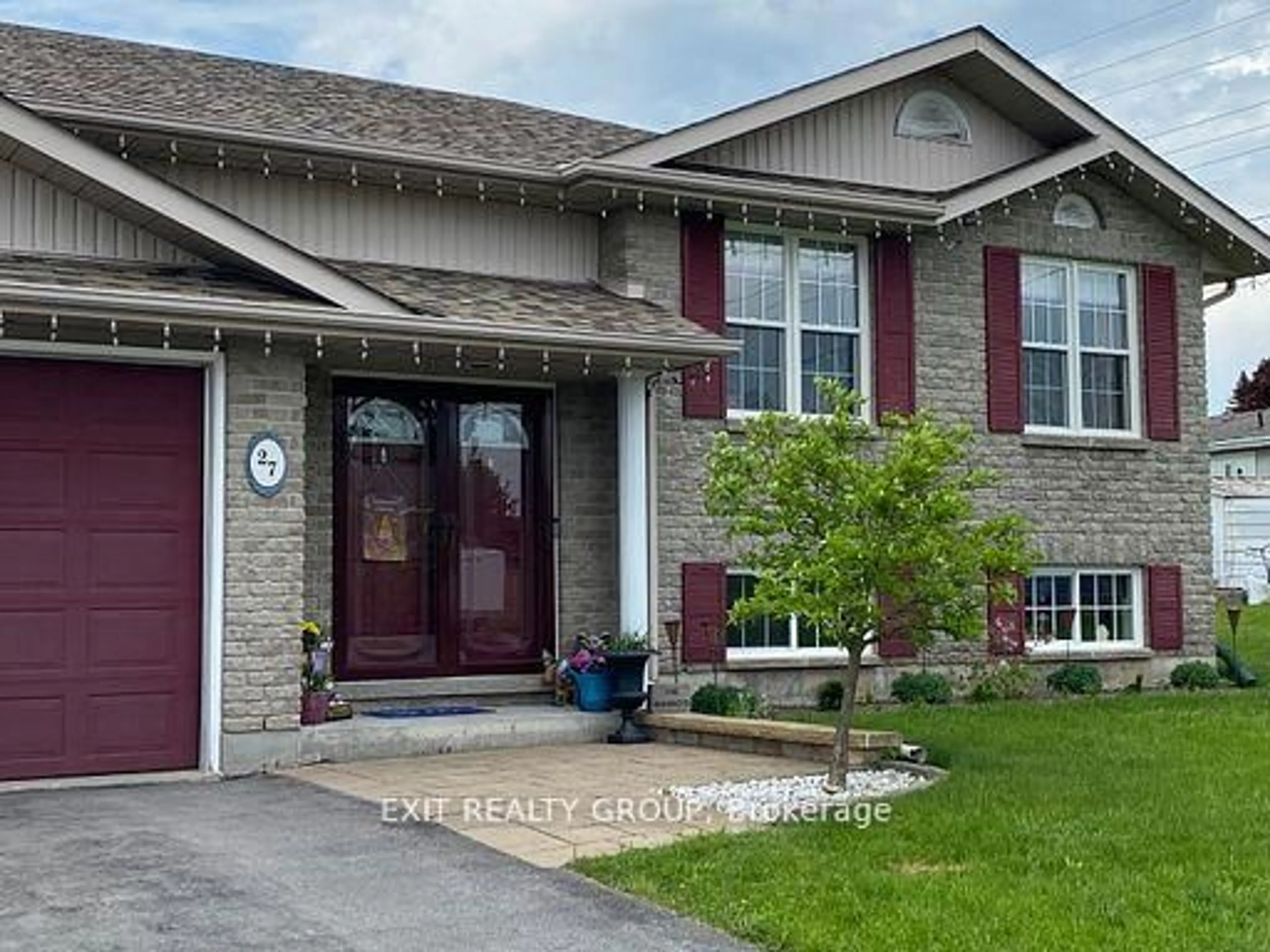 Home with brick exterior material, street for 27 Belvedere Rd, Quinte West Ontario K8V 4A9