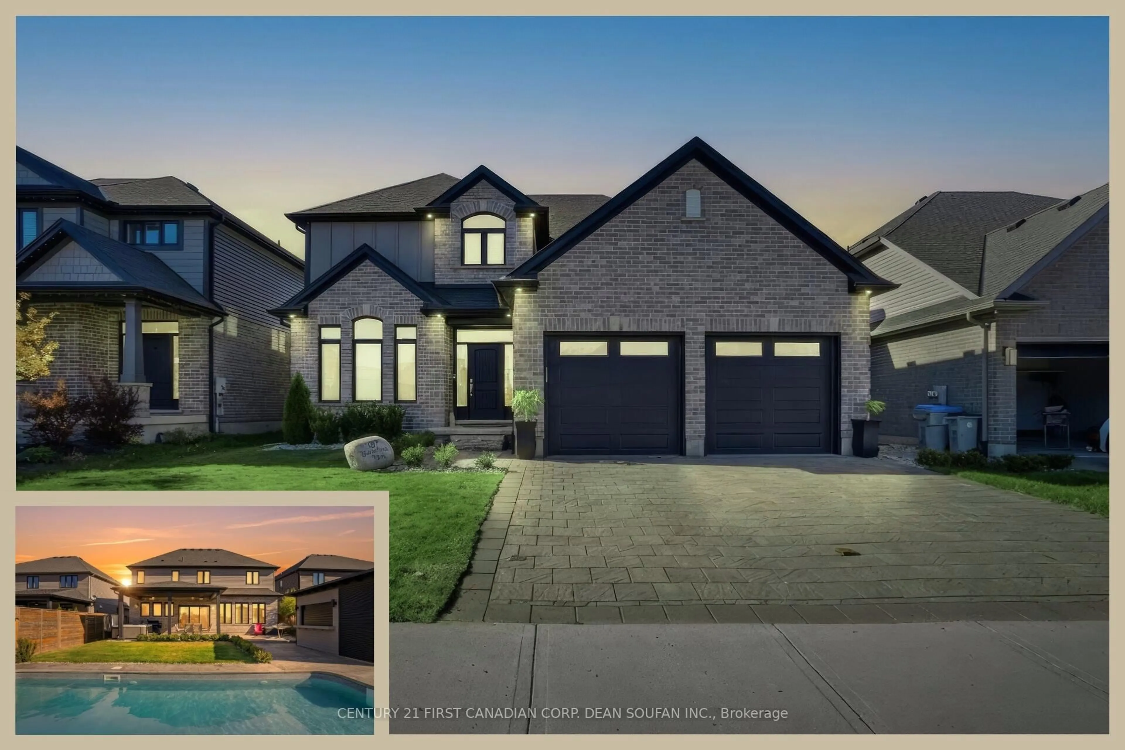 Home with brick exterior material, street for 89 Timberwalk Tr, Middlesex Centre Ontario N0M 2A0