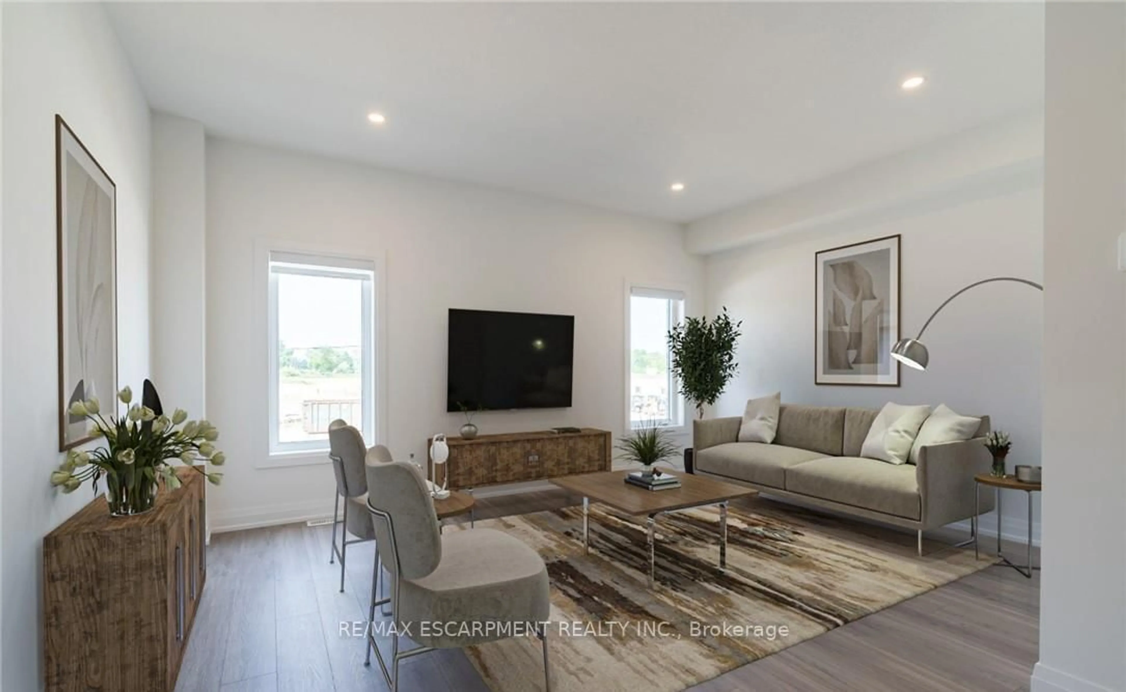 Living room with furniture, unknown for 15 Raspberry Lane, Hamilton Ontario L0R 1W0