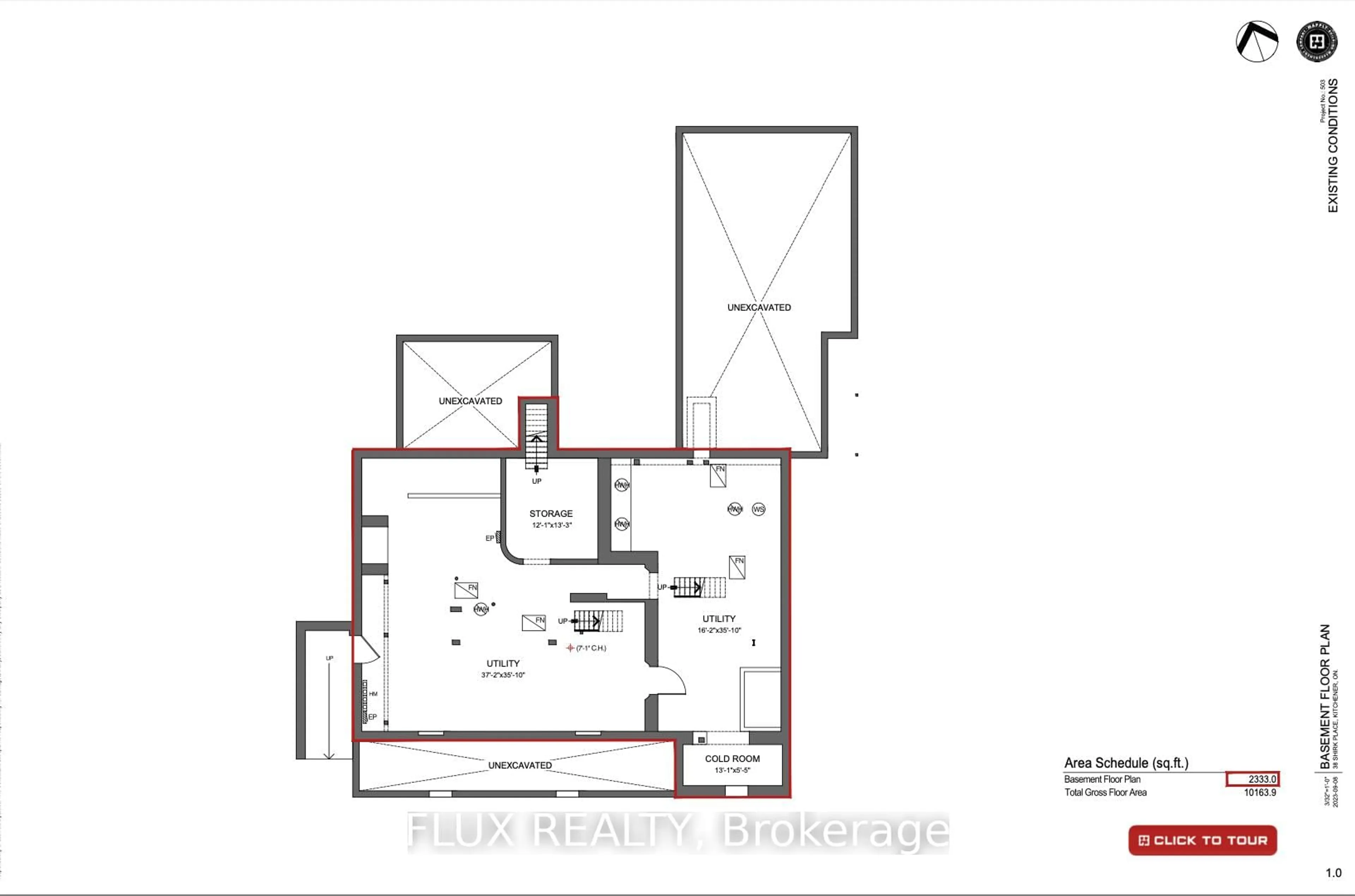 Floor plan for 38 Shirk Pl, Kitchener Ontario N2K 1R4