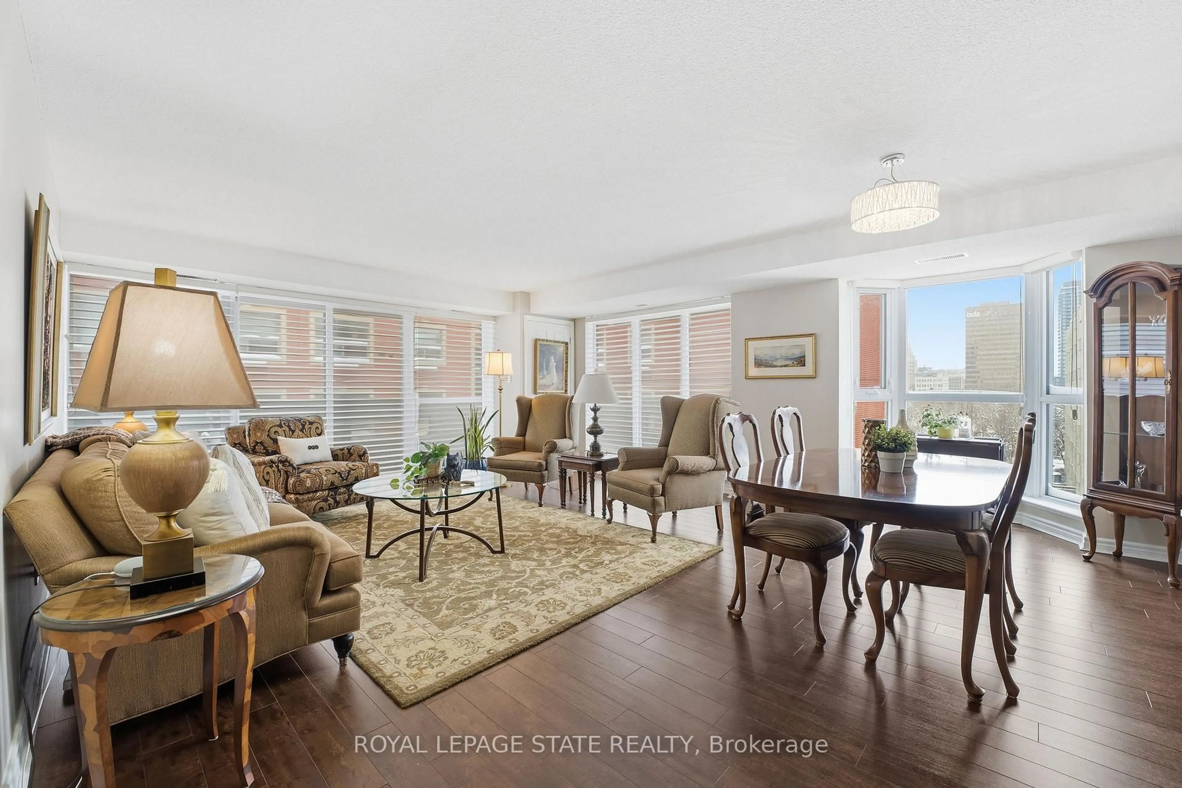 Living room with furniture, unknown for 67 Caroline St #5E, Hamilton Ontario L8P 3K6