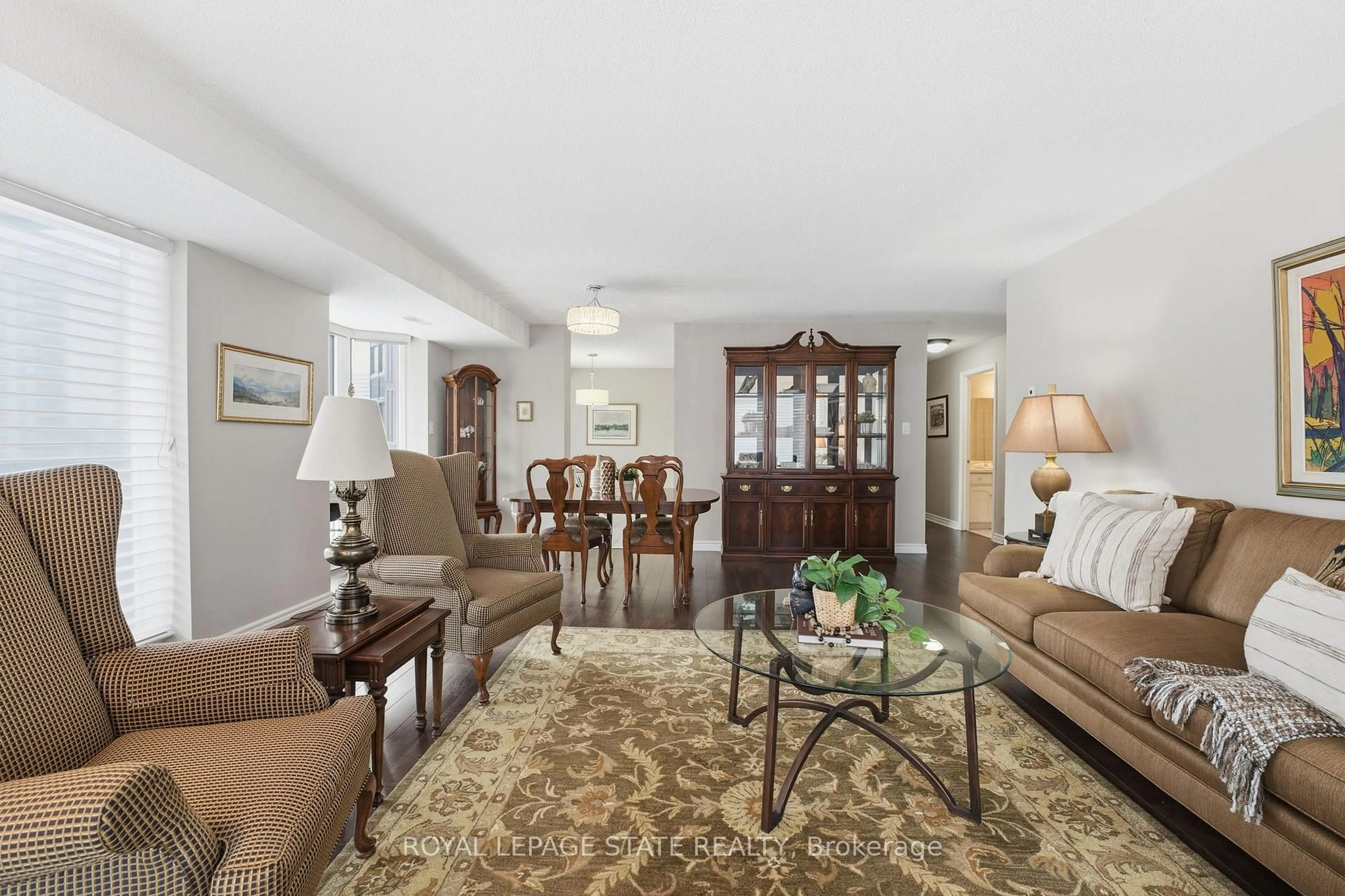 Living room with furniture, unknown for 67 Caroline St #5E, Hamilton Ontario L8P 3K6