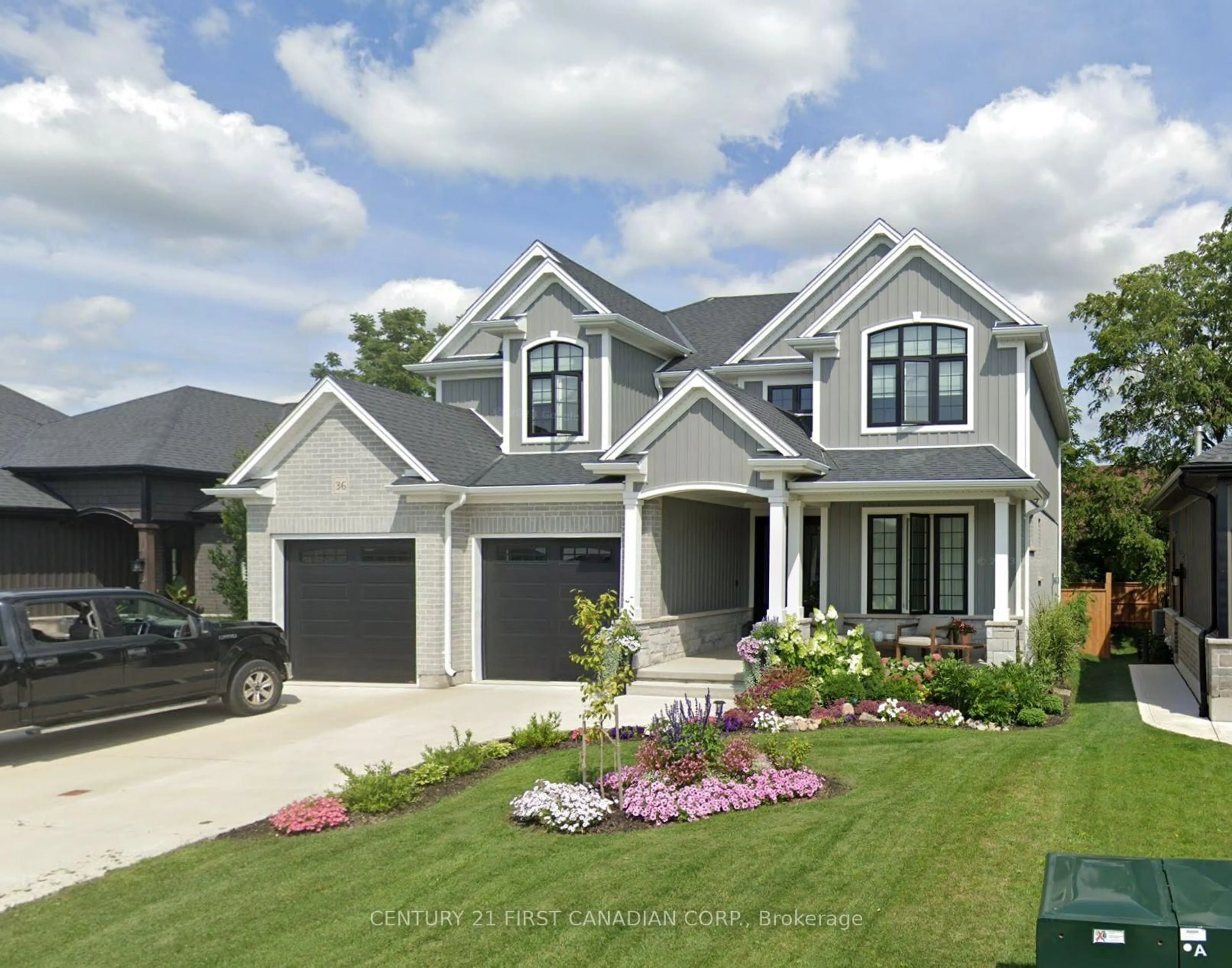 Home with brick exterior material, street for 118 Sheldabren St, North Middlesex Ontario N0M 1A0