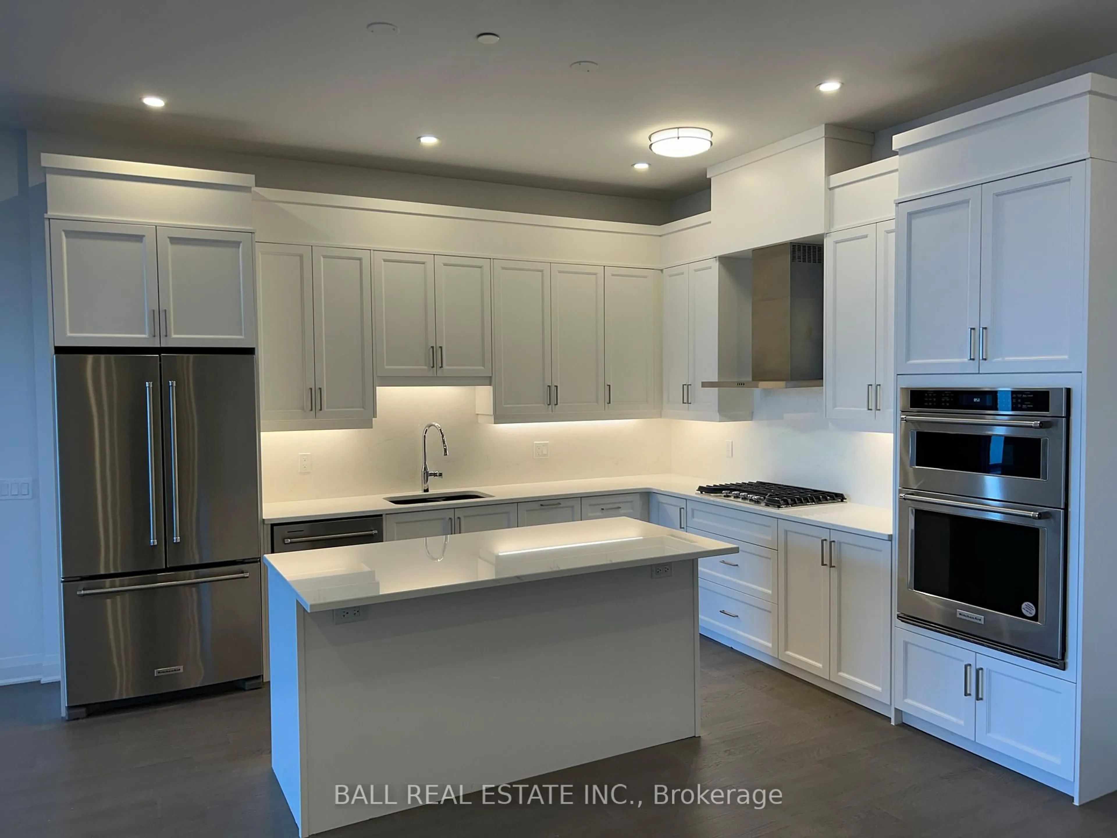 Contemporary kitchen, ceramic/tile floor for 99 Louisa St #108, Kawartha Lakes Ontario K0M 1N0