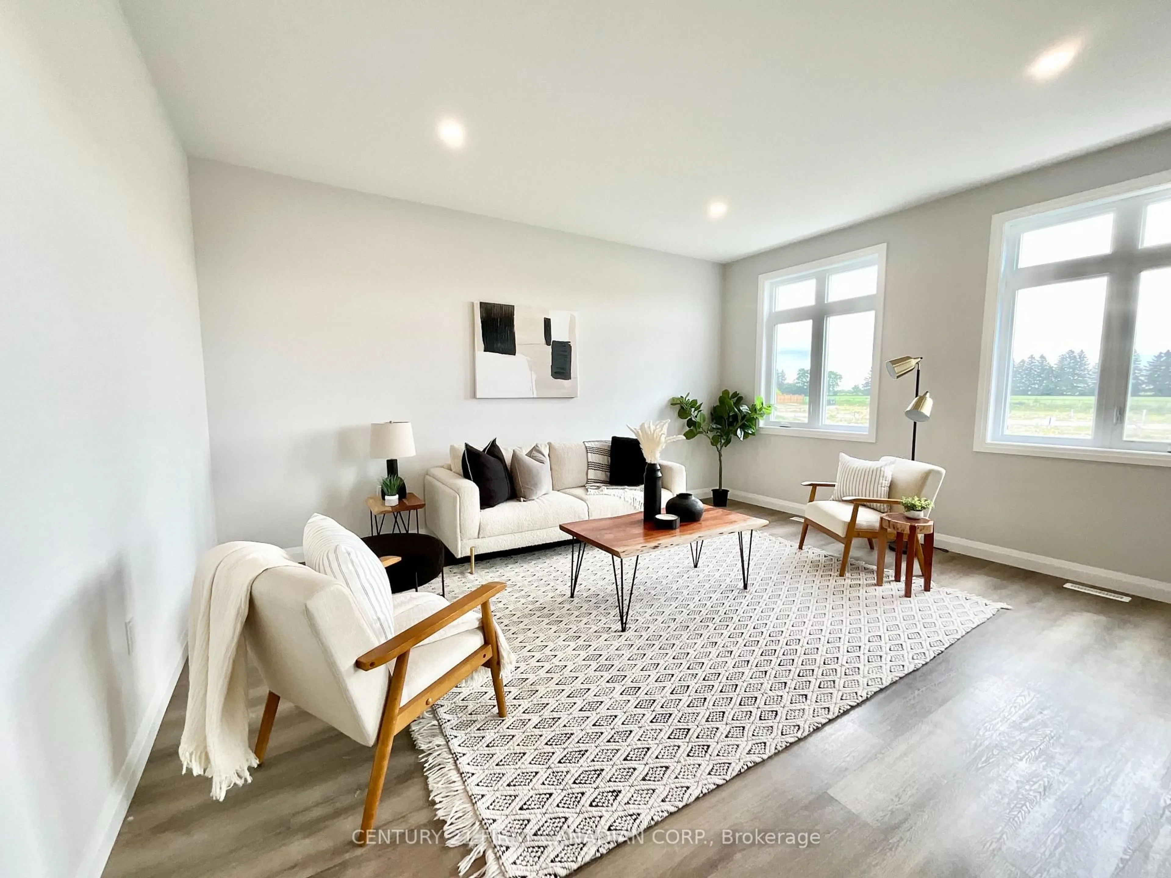 Living room with furniture, unknown for 6 Sheldabren St, North Middlesex Ontario N0M 1A0