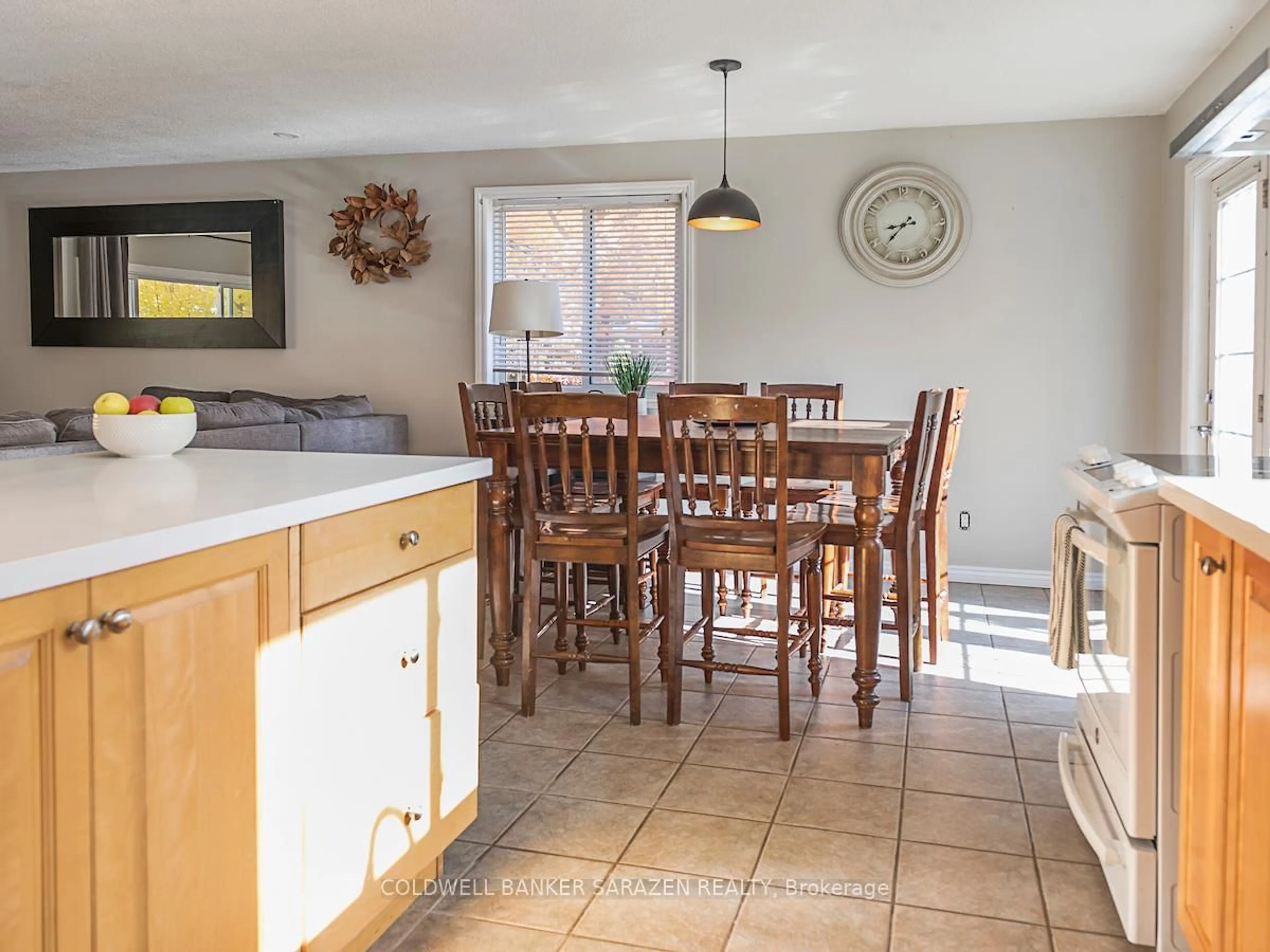 Open concept kitchen, ceramic/tile floor for 875 Usborne St, Braeside Ontario K0A 1G0