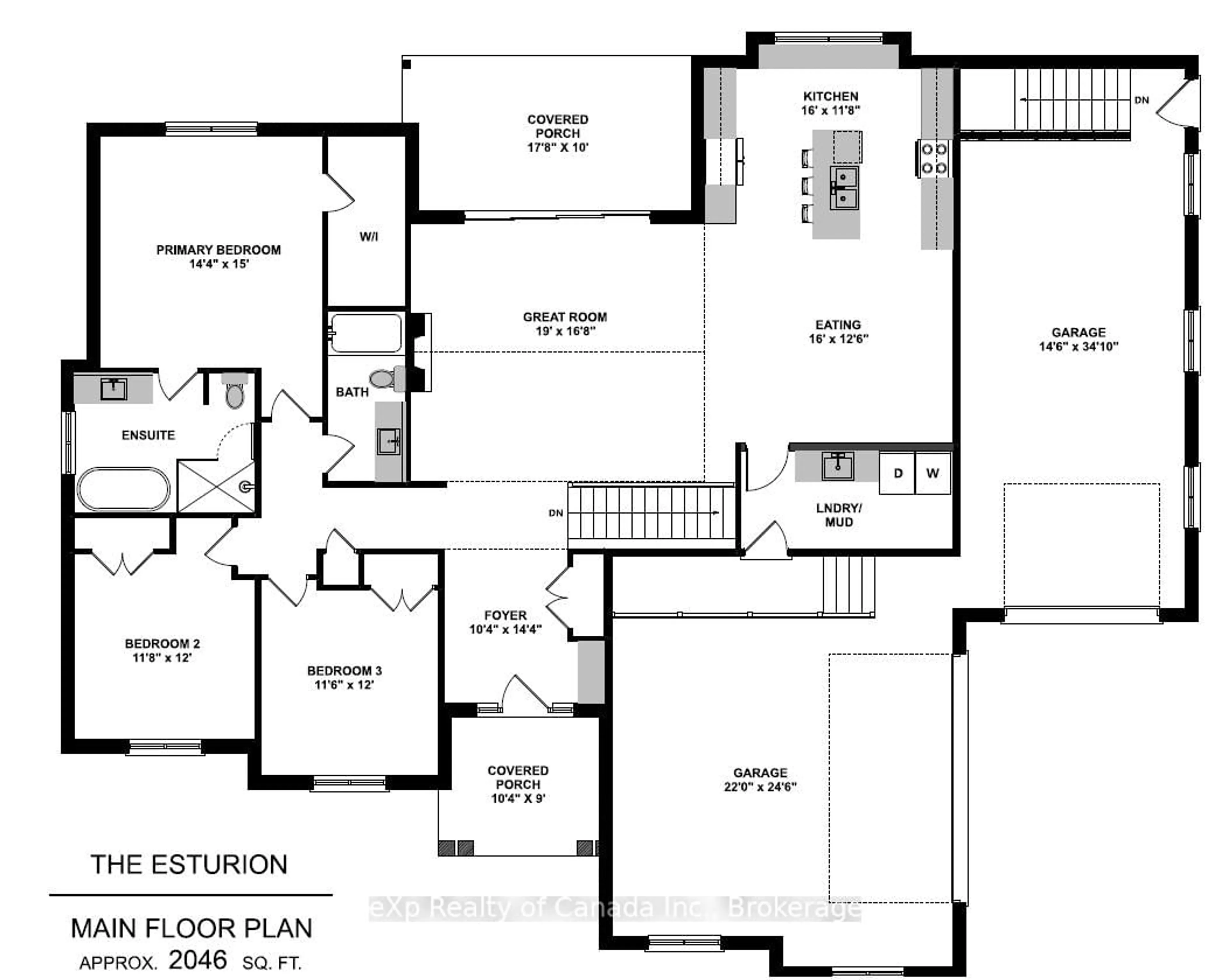Floor plan for 15 Clover Lane, Norwich Ontario N0J 1R0