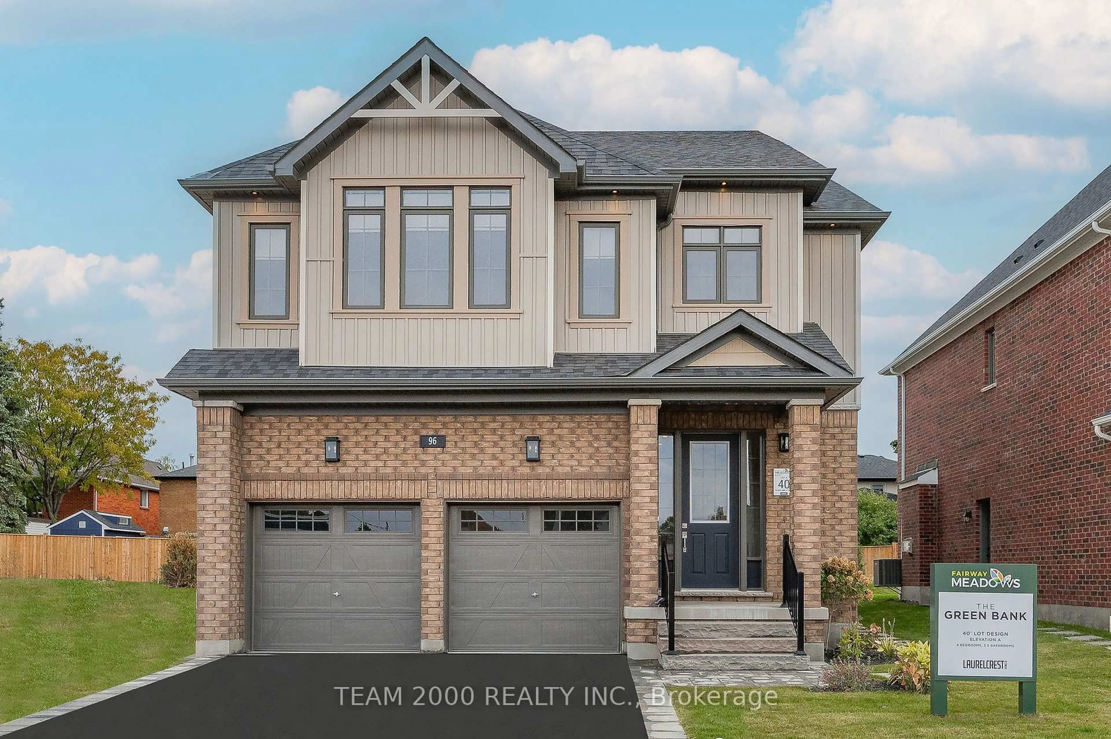 Home with brick exterior material, street for 96 Garland Ave, Cambridge Ontario N1T 0E7