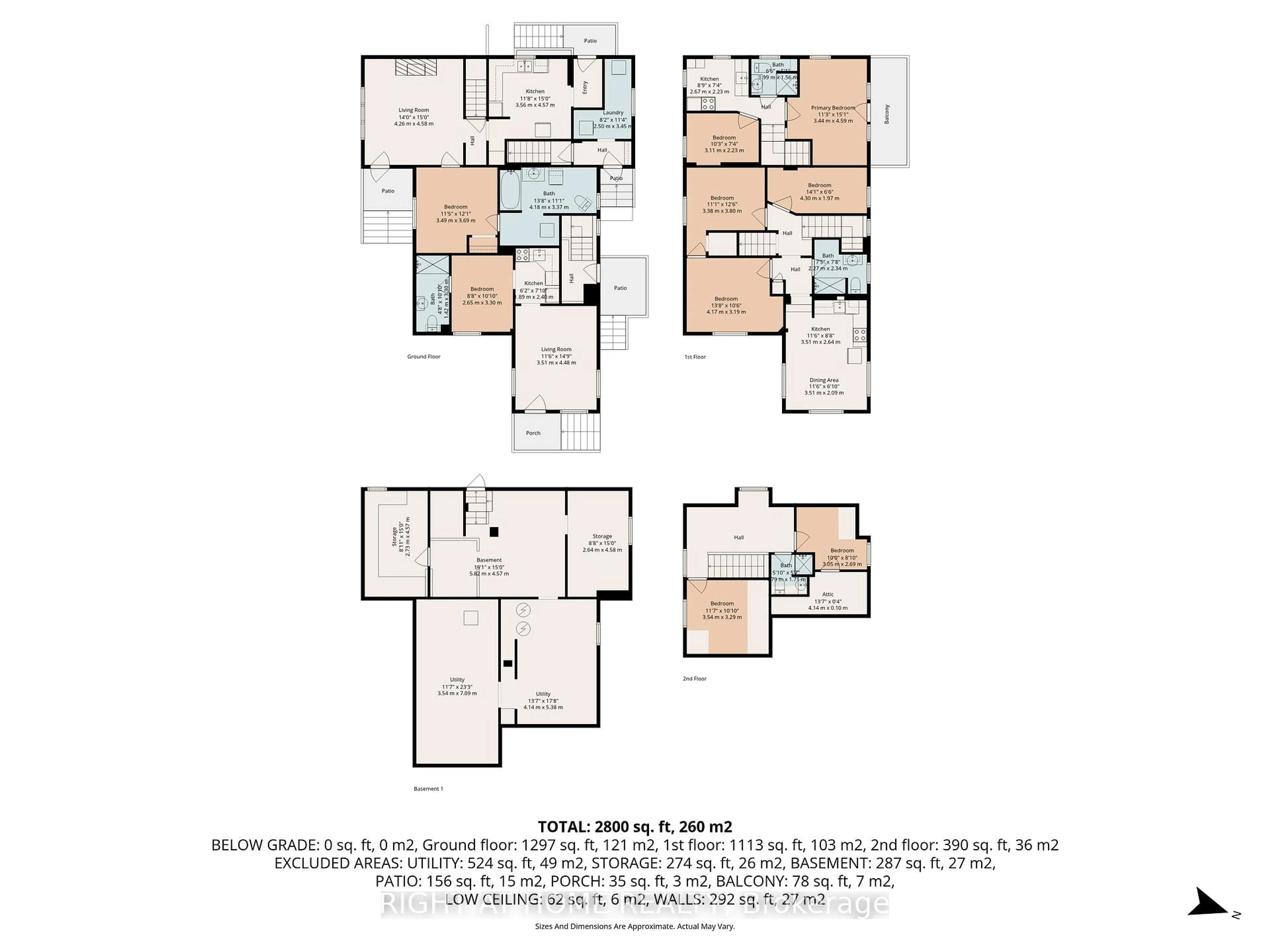 Floor plan for 157 Lindsay St, Kawartha Lakes Ontario K9V 1T7