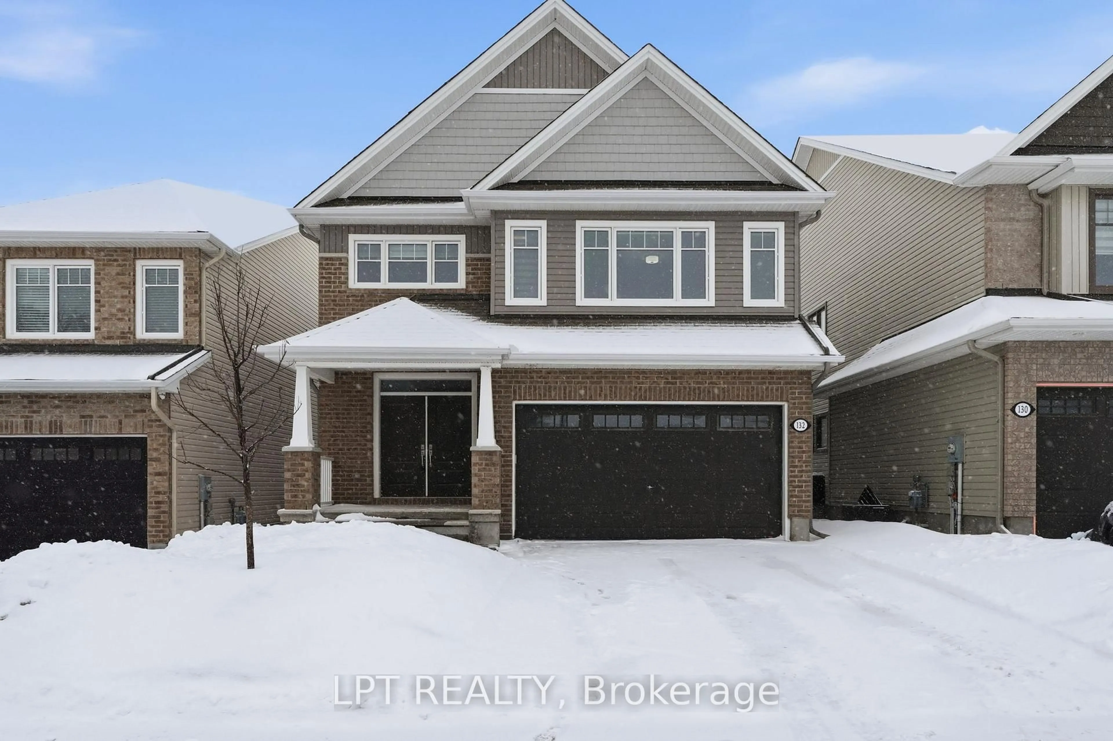 Home with brick exterior material, street for 132 Bonne Renommee Ave, Ottawa Ontario K4A 5J8