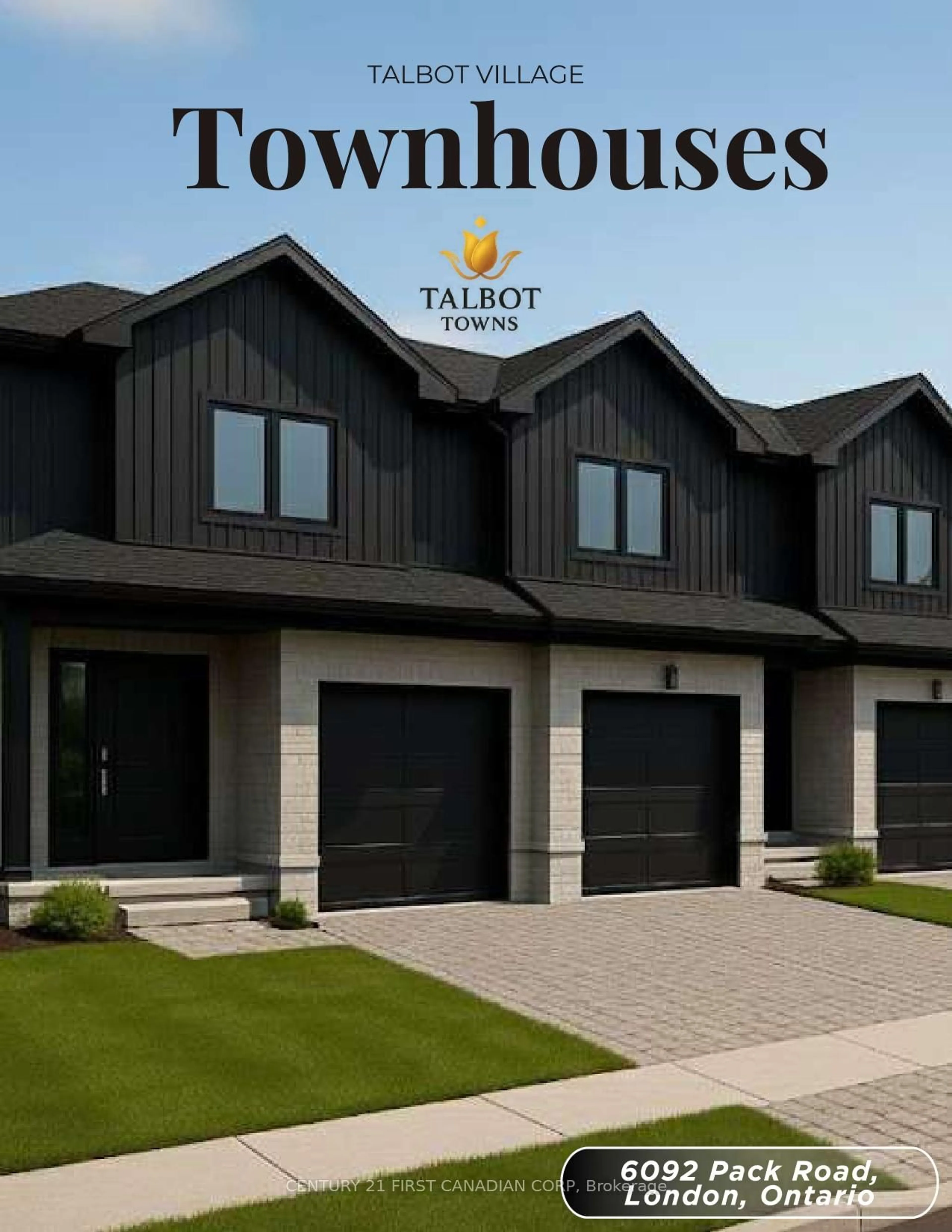 Home with vinyl exterior material, street for 6092 Pack Rd #17, London South Ontario N6P 1M3