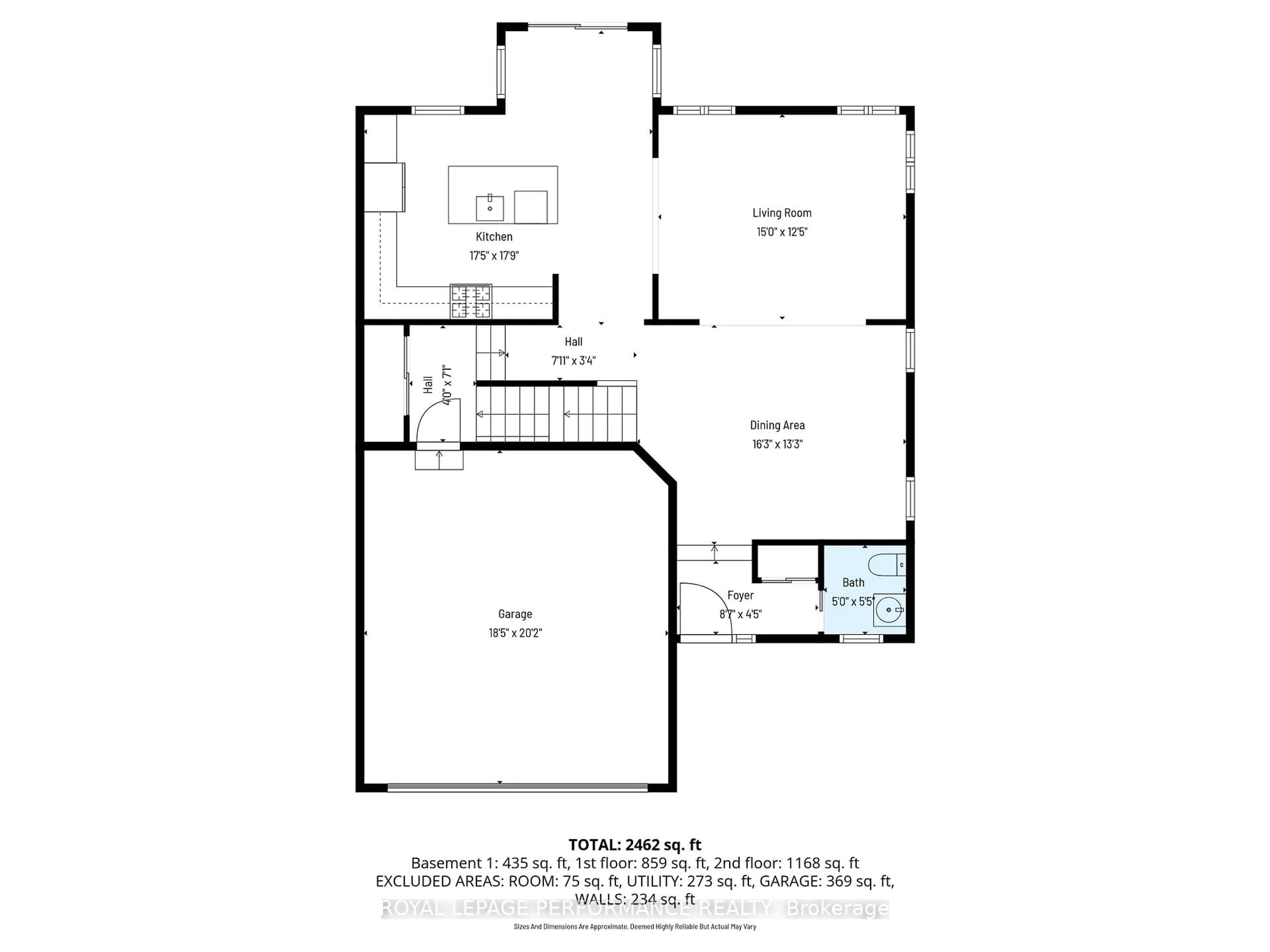 Floor plan for 231 L'etang St, Clarence-Rockland Ontario K4K 0K1