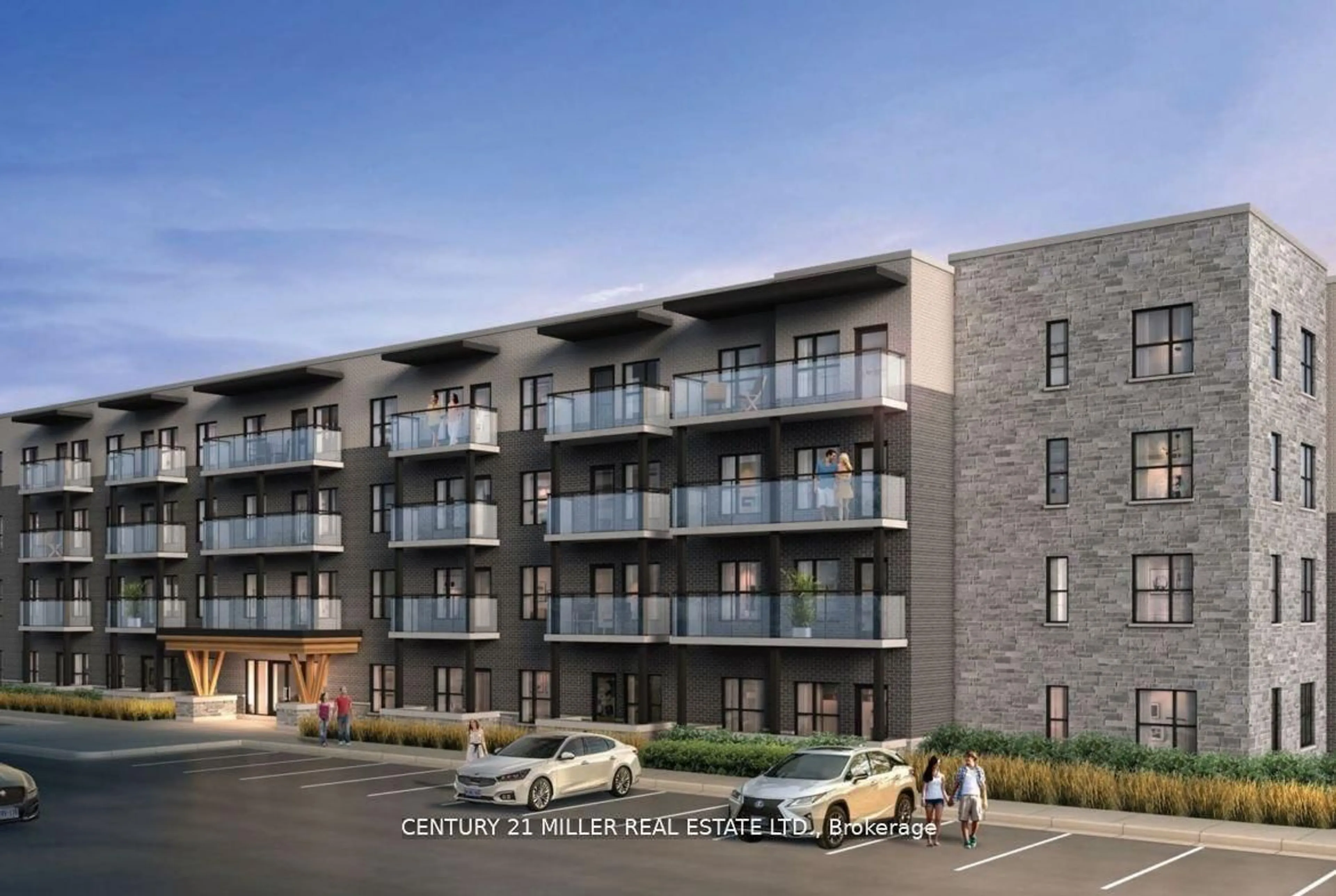 Patio, building for 1201 Lackner Pl #414, Kitchener Ontario N2A 0L4