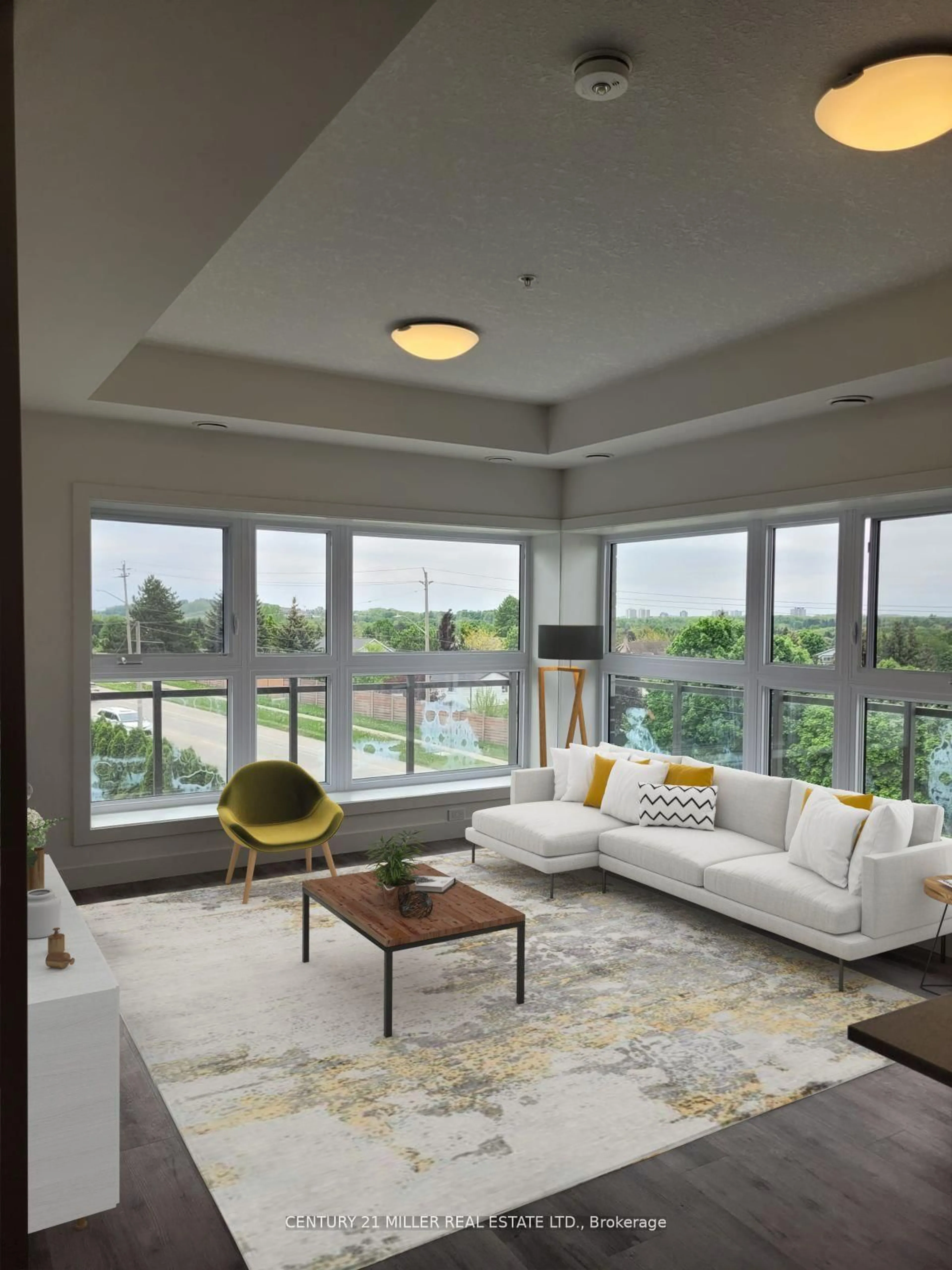 Living room with furniture, unknown for 1201 Lackner Pl #414, Kitchener Ontario N2A 0L4