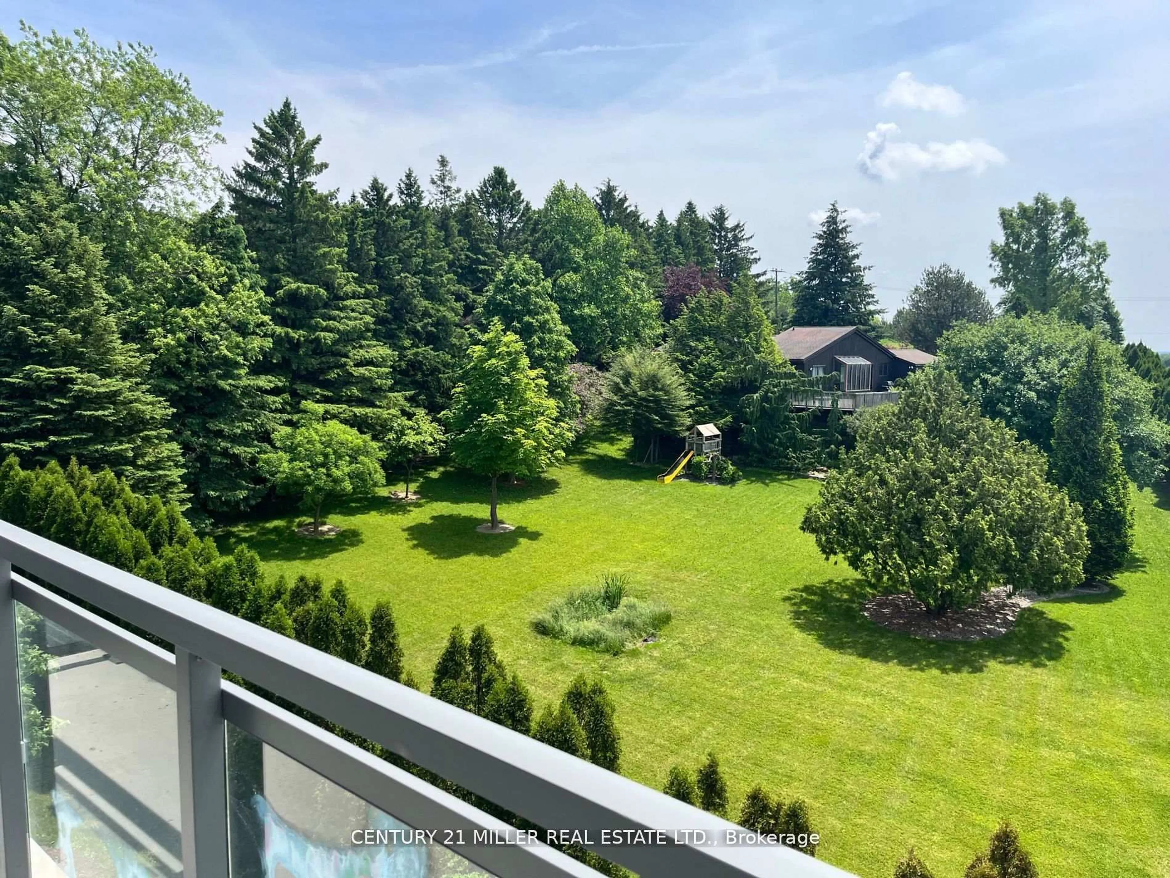 A pic from outside/outdoor area/front of a property/back of a property/a pic from drone, water/lake/river/ocean view for 1201 Lackner Pl #414, Kitchener Ontario N2A 0L4