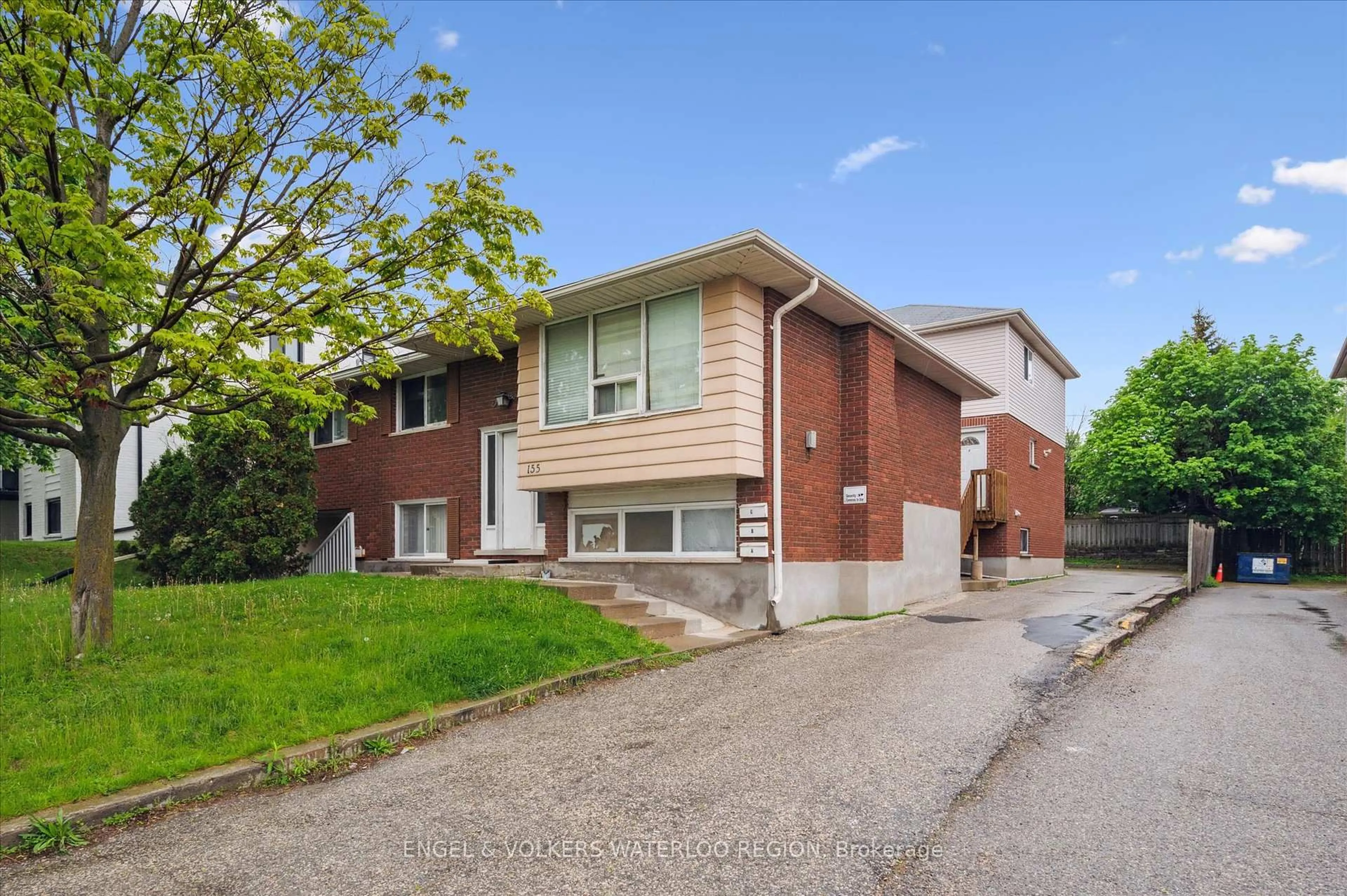 Home with brick exterior material, street for 155 University Ave, Waterloo Ontario N2J 2W4