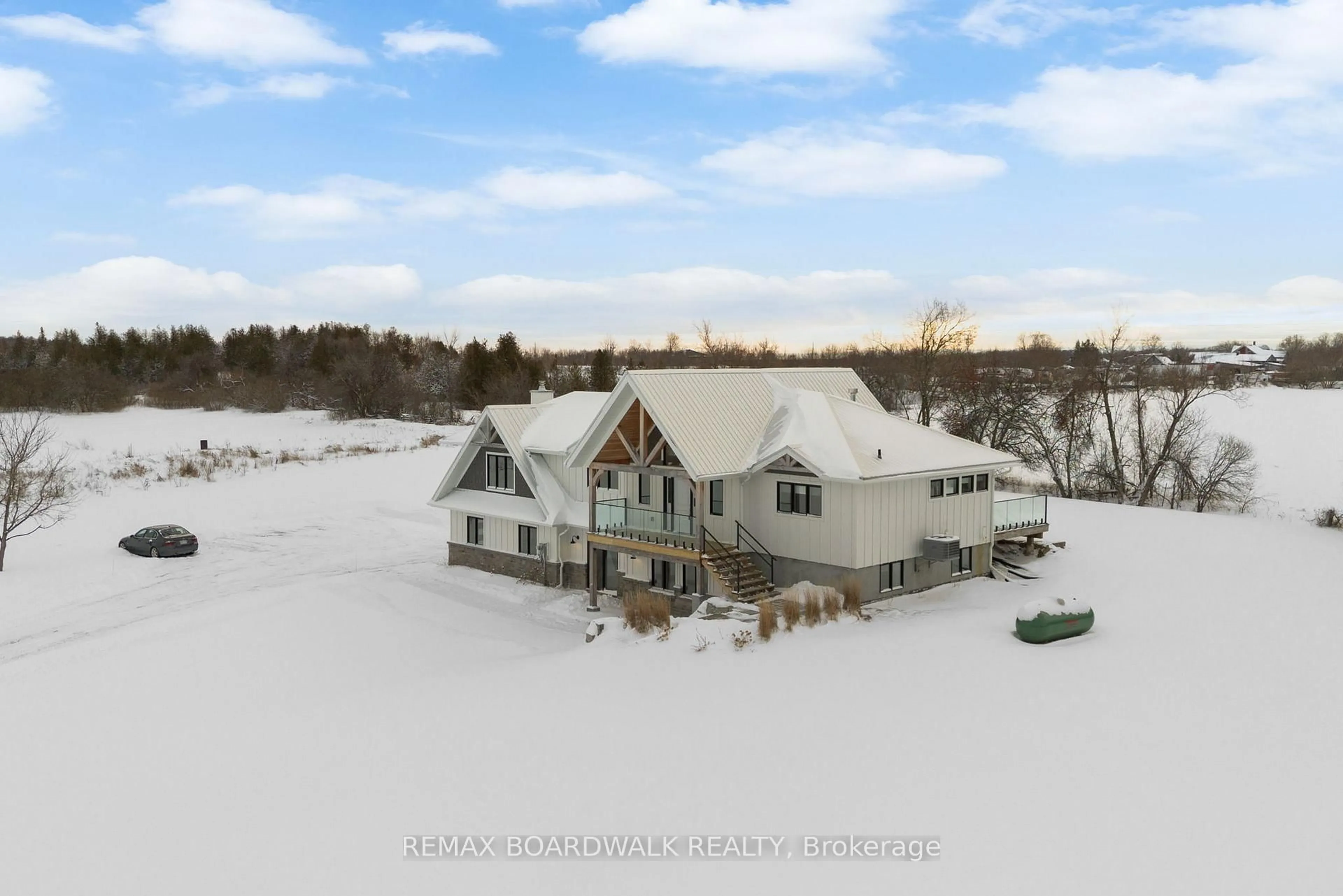 A pic from outside/outdoor area/front of a property/back of a property/a pic from drone, unknown for 205 Westar Farm Way, Ashton Ontario K0A 1B0