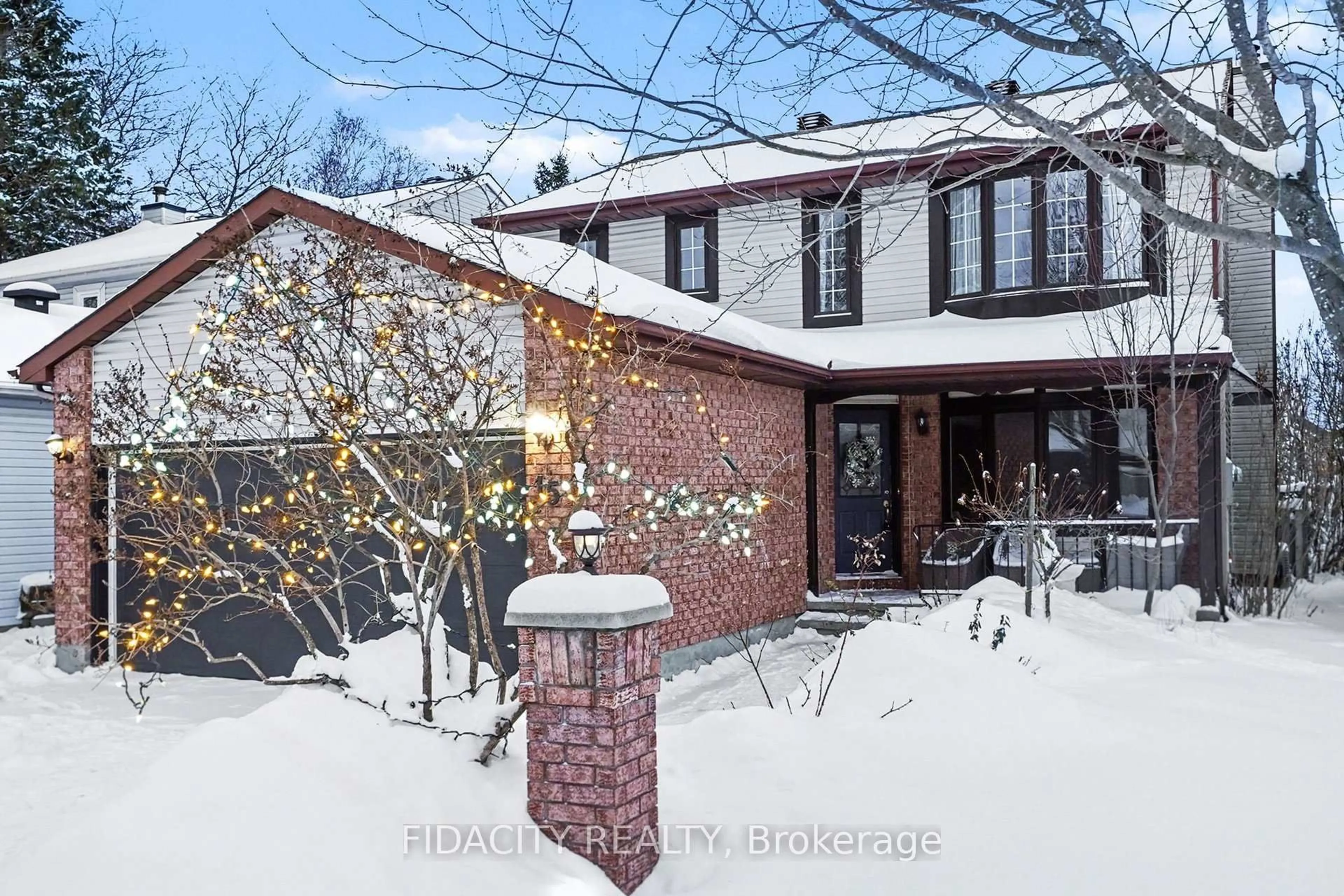 Home with brick exterior material, street for 15 Halley St, Ottawa Ontario K2J 3W6