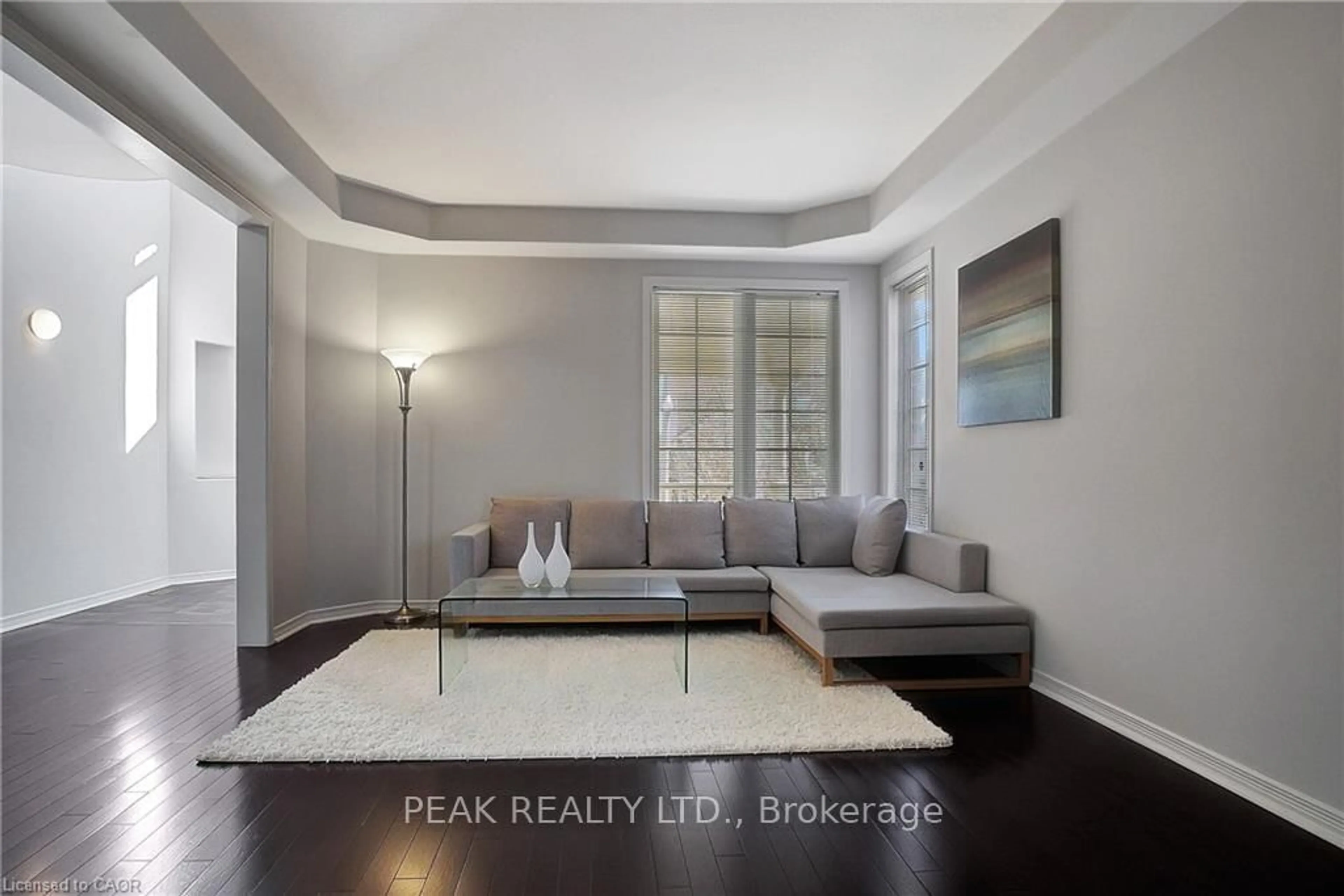 Living room with furniture, unknown for 320 Robert Ferrie Dr, Kitchener Ontario N2P 2Y7