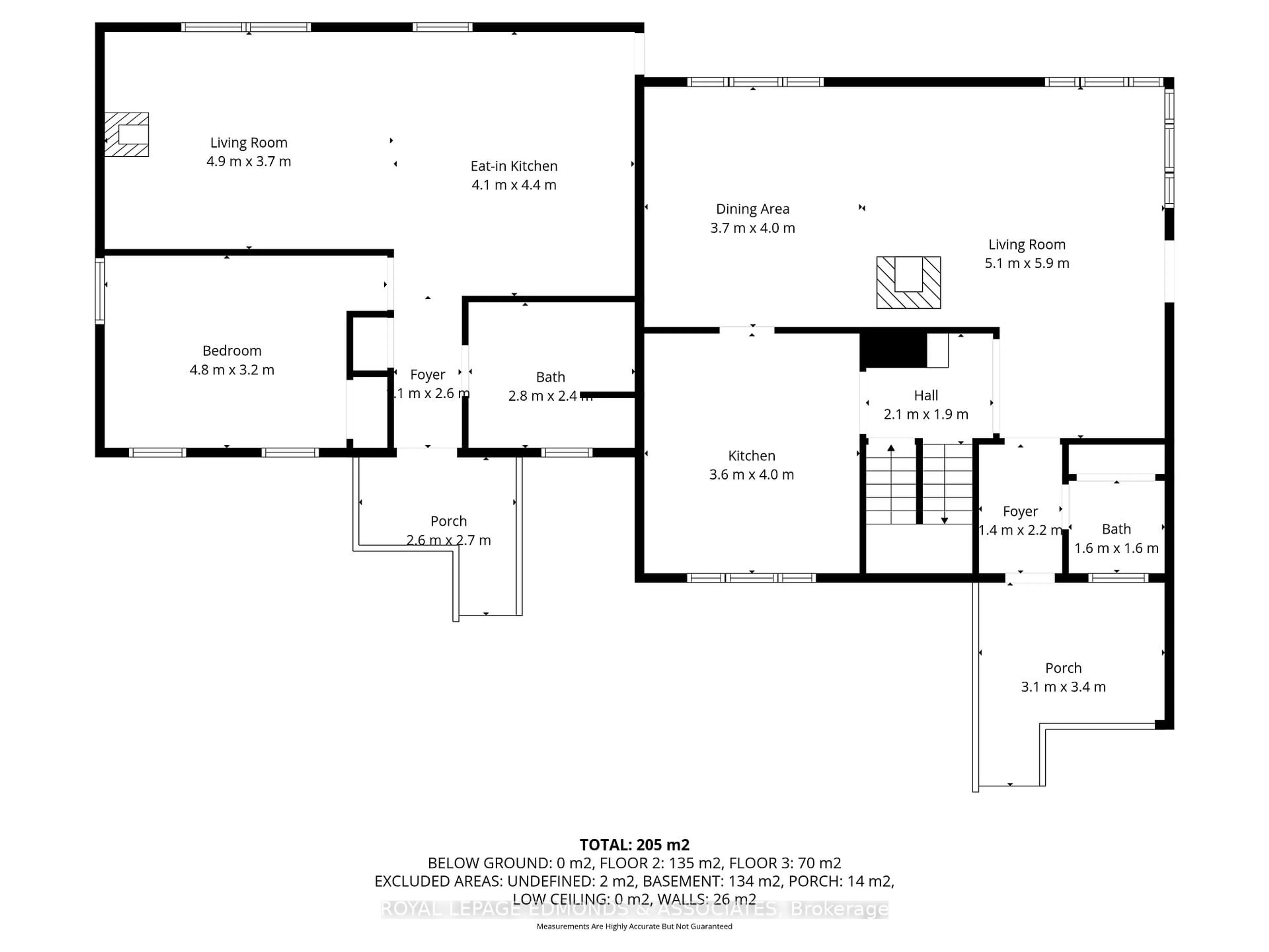 Floor plan for 113 Golf Course Rd, Pembroke Ontario K8A 7B1