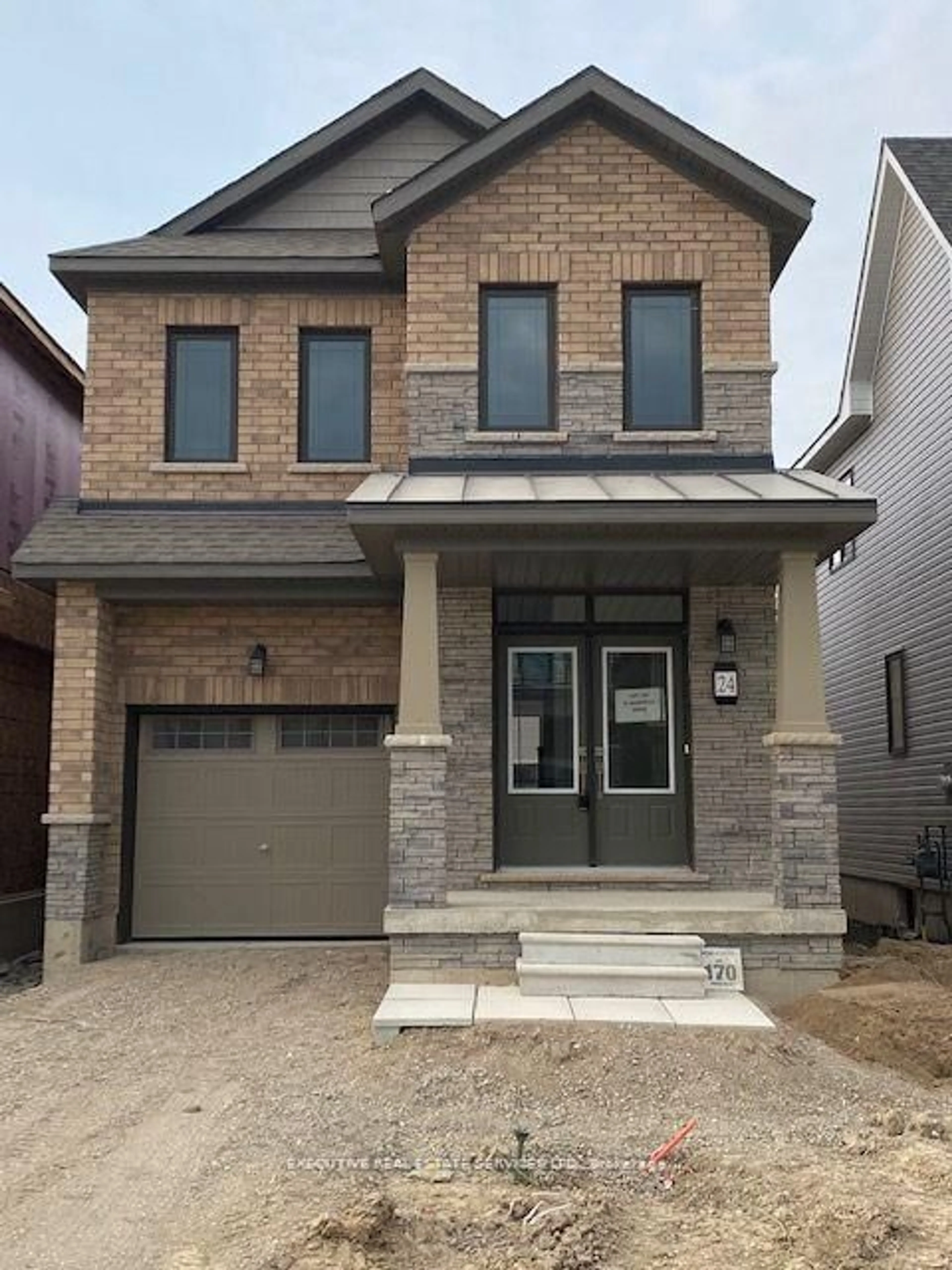 Home with brick exterior material, street for 24 Monteith Dr, Brantford Ontario N3T 0W6