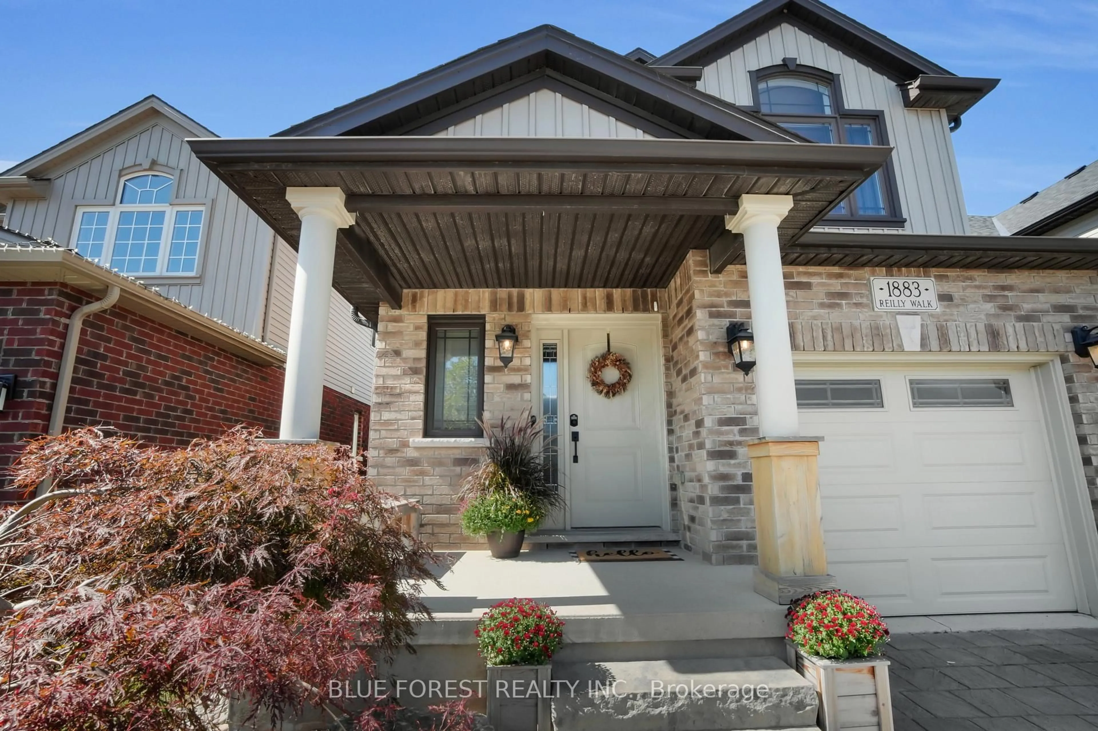 Home with brick exterior material, street for 1883 Reilly Walk, London North Ontario N5X 0H8