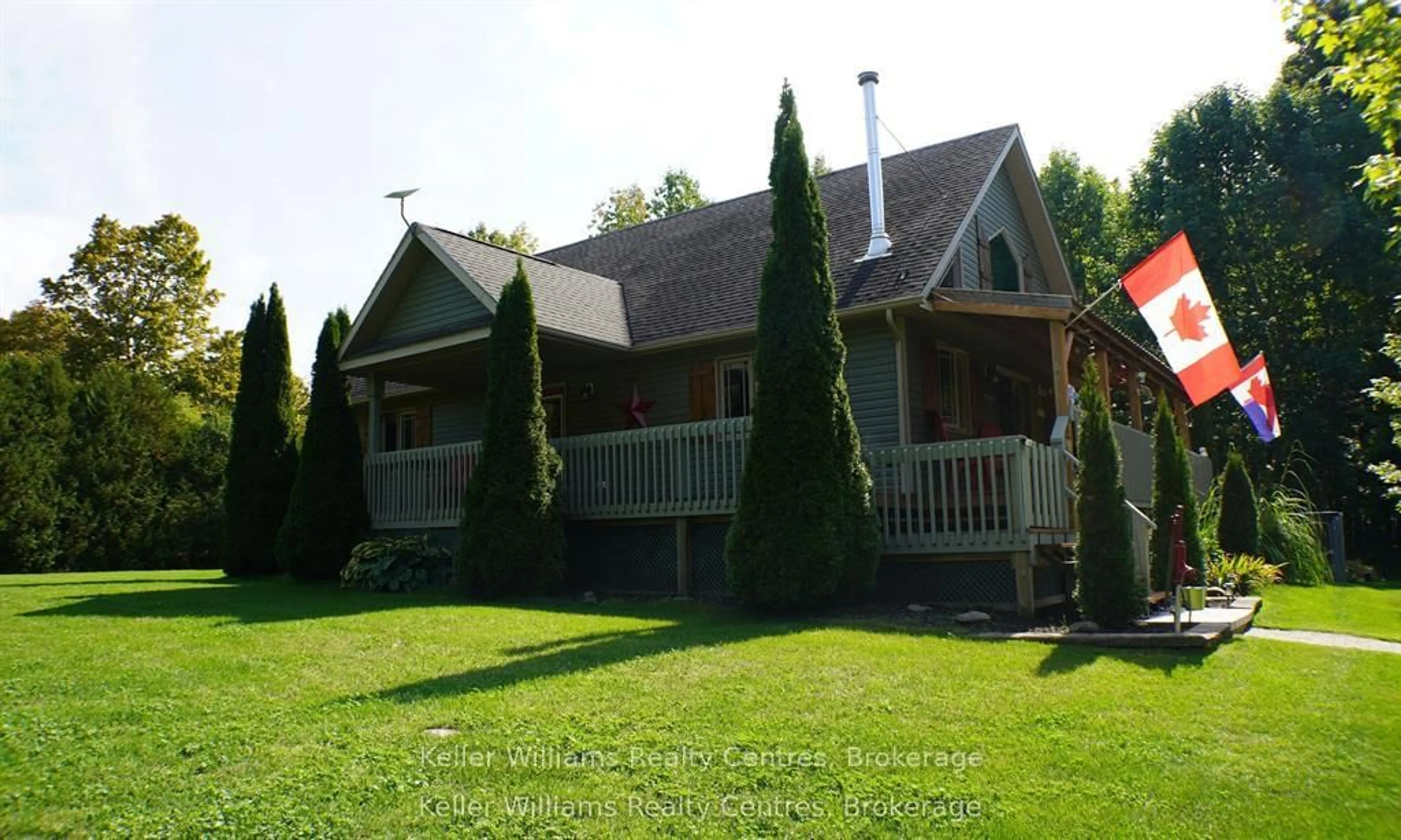 A pic from outside/outdoor area/front of a property/back of a property/a pic from drone, unknown for 462028 Concession 24, Georgian Bluffs Ontario N0H 2T0