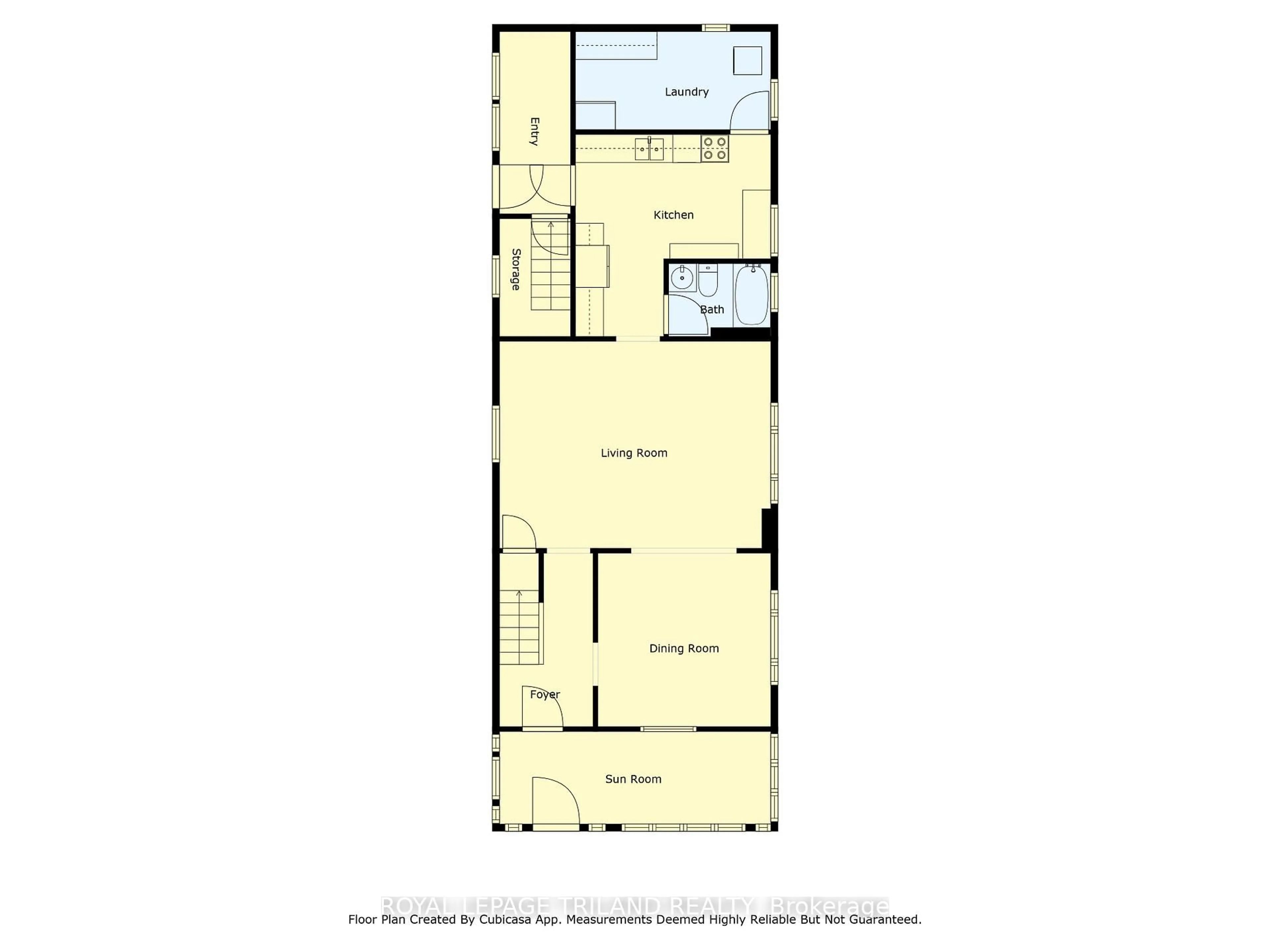 Floor plan for 71 Huron St, Huron-Kinloss Ontario N0G 2R0