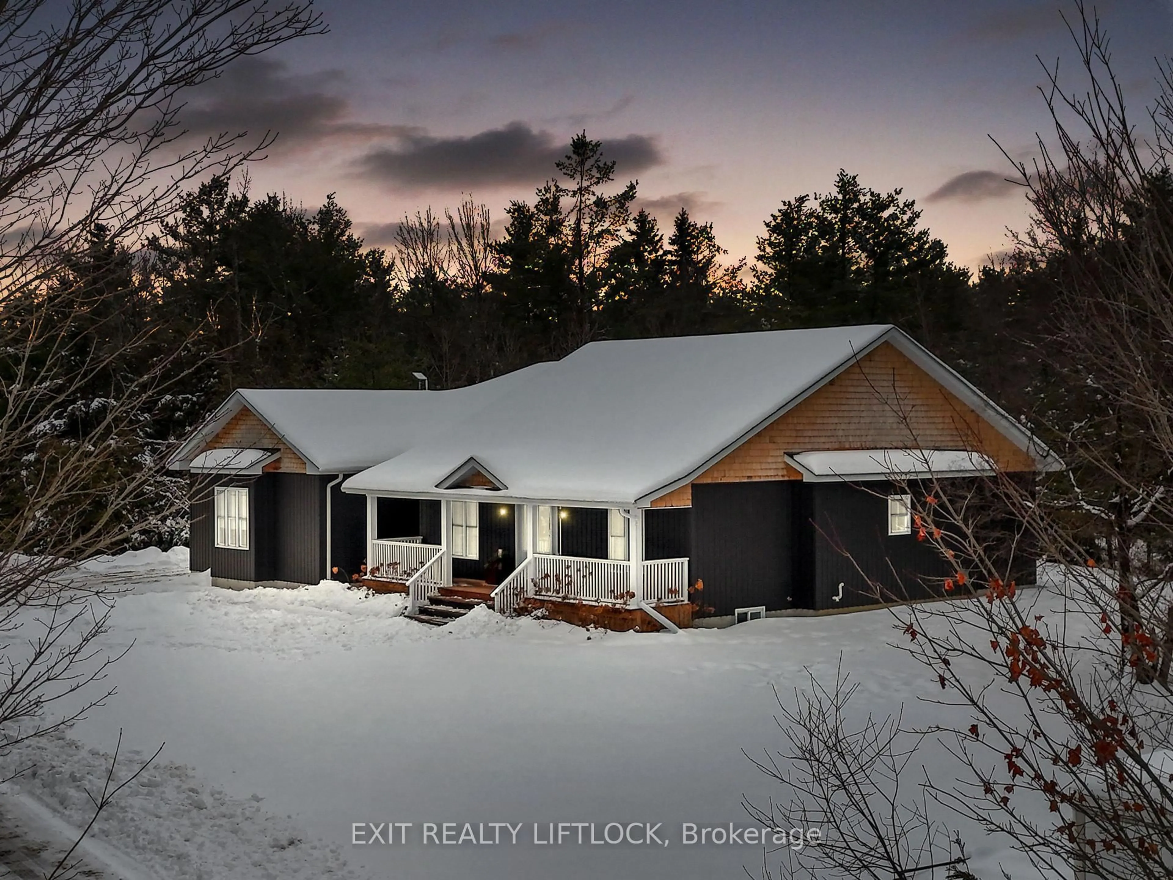 A pic from outside/outdoor area/front of a property/back of a property/a pic from drone, unknown for 1658 County Road 40, Douro-Dummer Ontario K0L 2V0