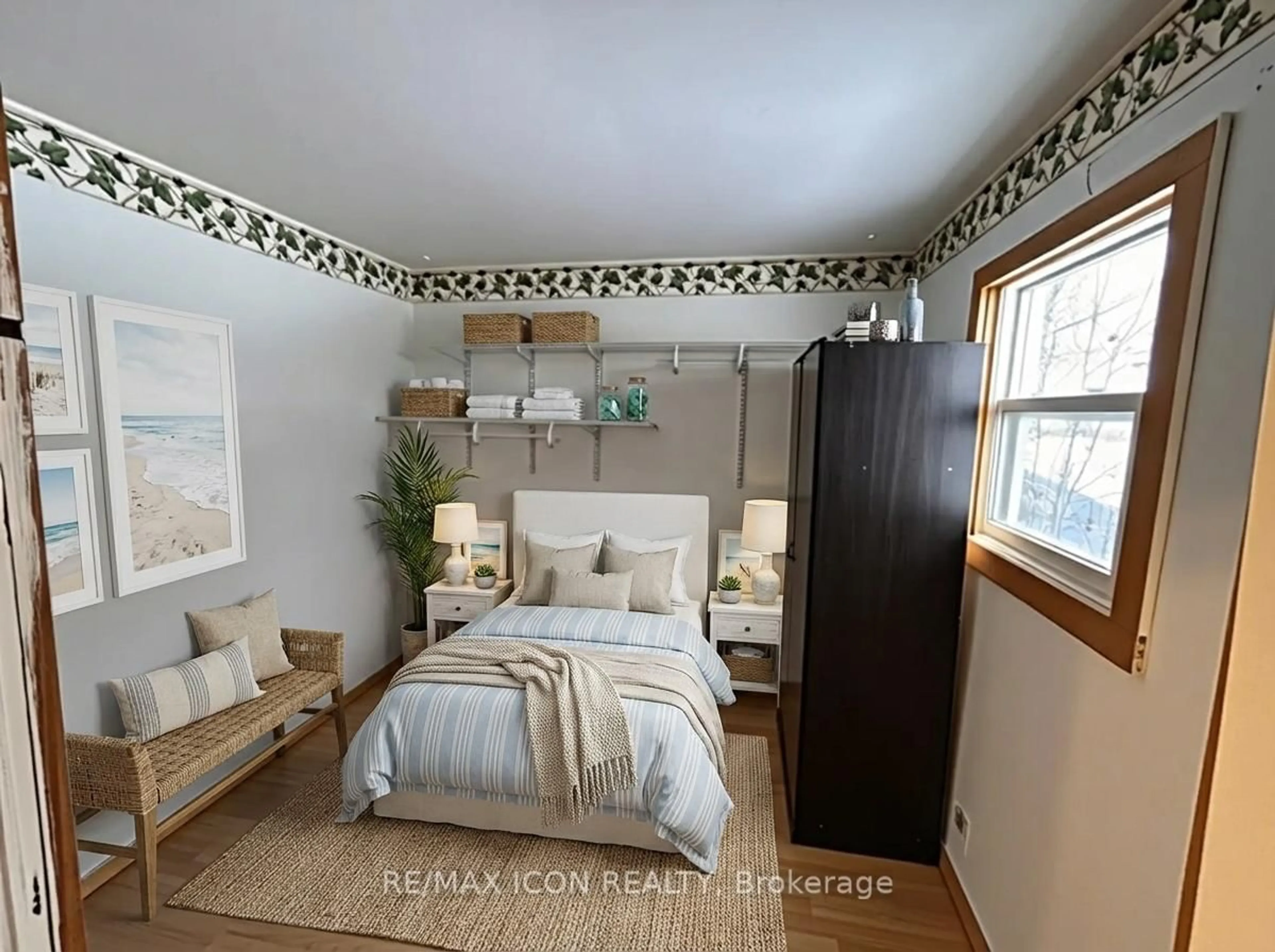 Bedroom with bed, unknown for 565 South St, London East Ontario N6B 1C5