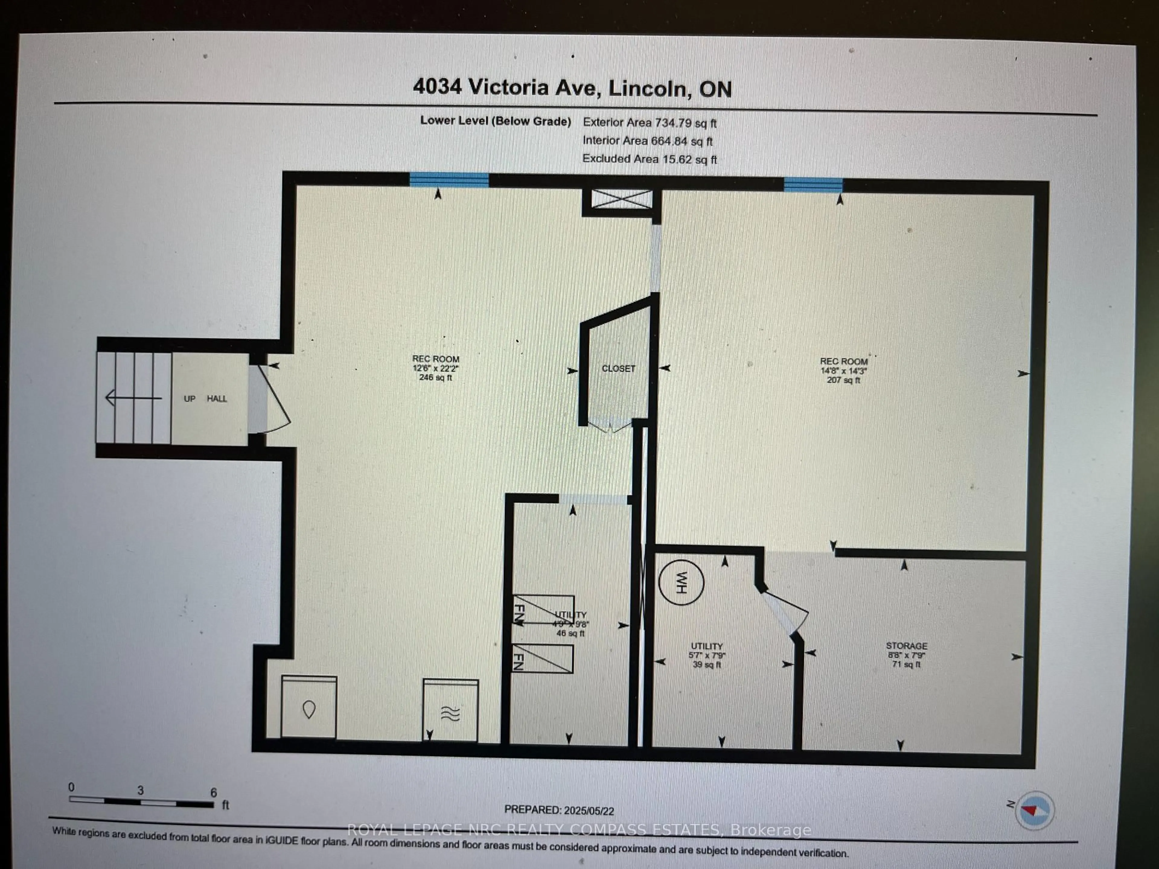 Floor plan for 4034 Victoria Ave, Lincoln Ontario L0R 2C0