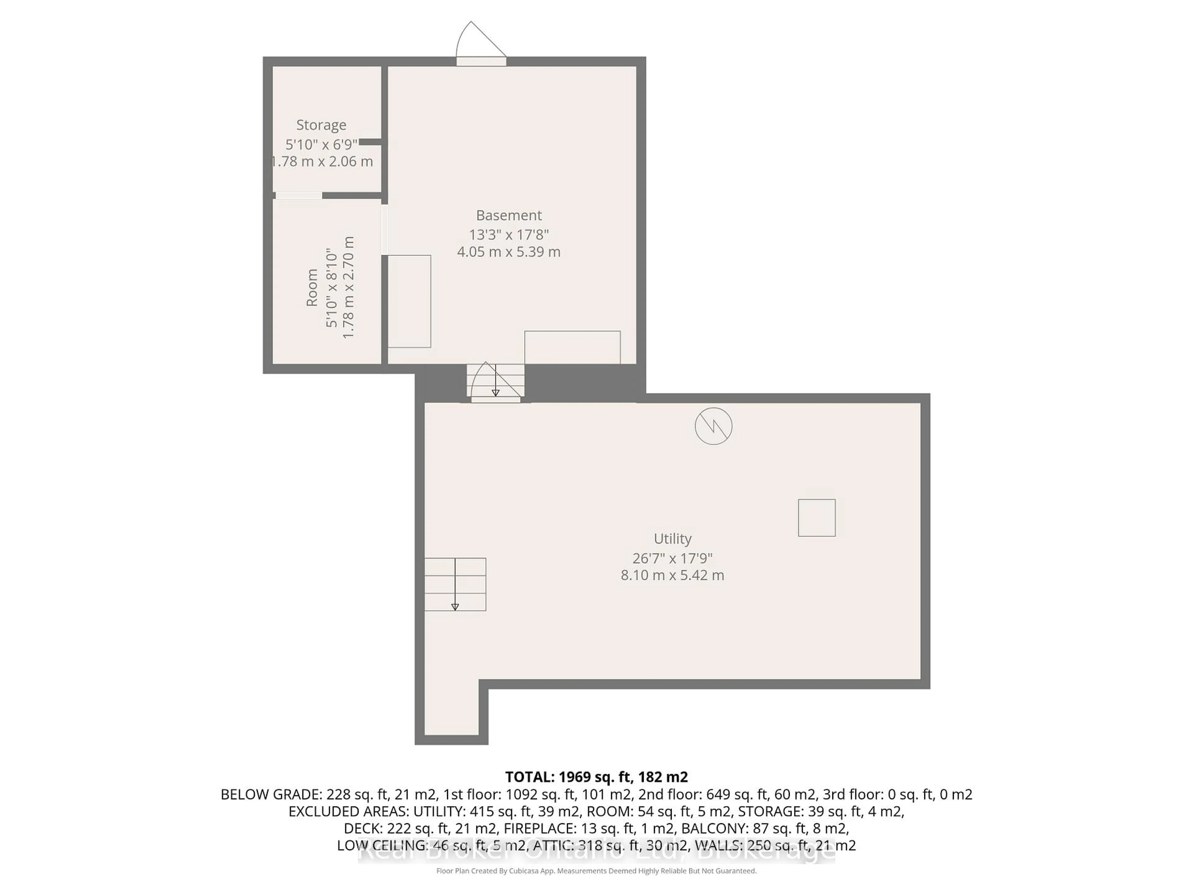 Floor plan for 104 Isla St, Grey Highlands Ontario N0C 1H0