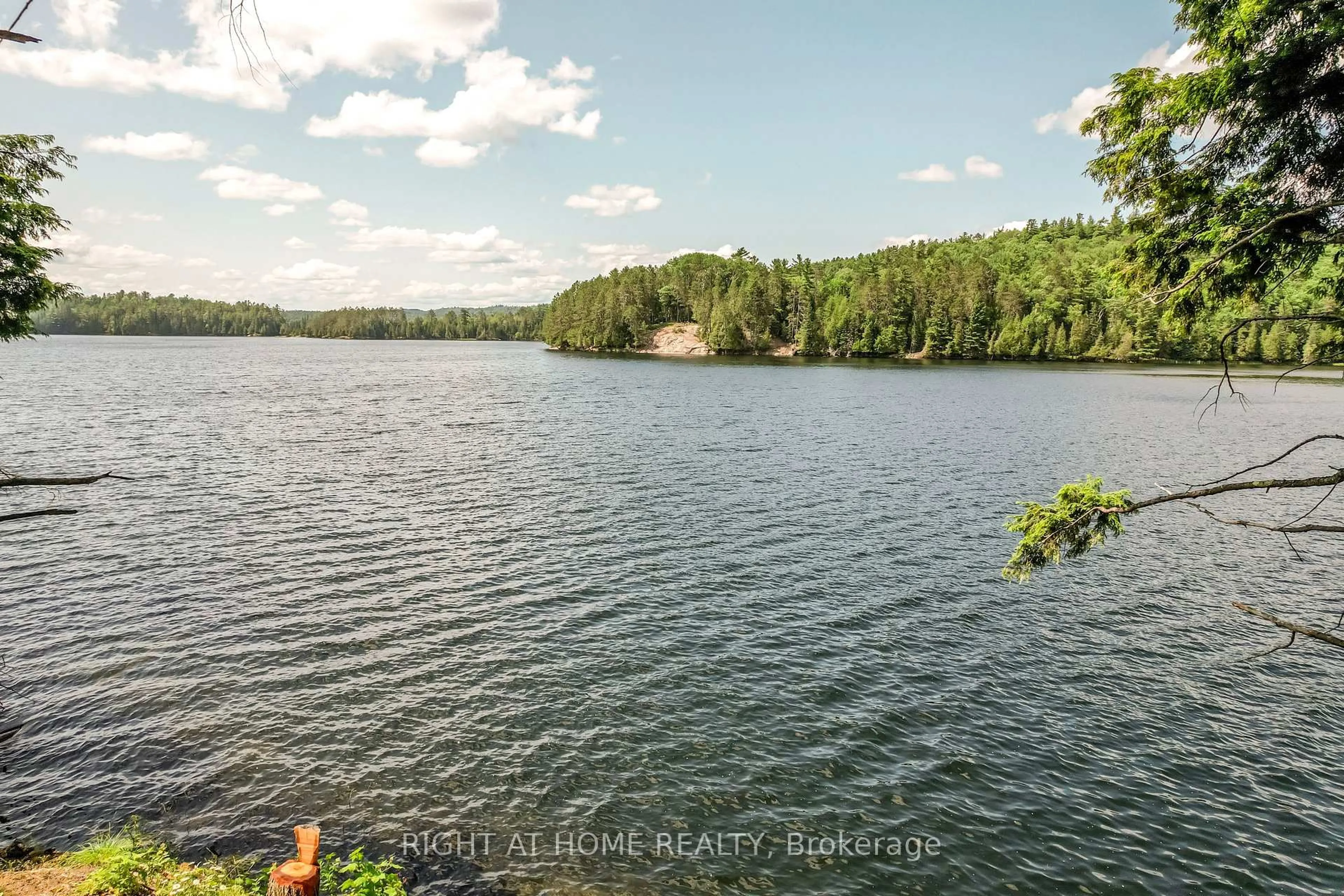 A pic from outside/outdoor area/front of a property/back of a property/a pic from drone, water/lake/river/ocean view for 592 Moccasin Lake Rd, Palmer Rapids Ontario K0J 2E0
