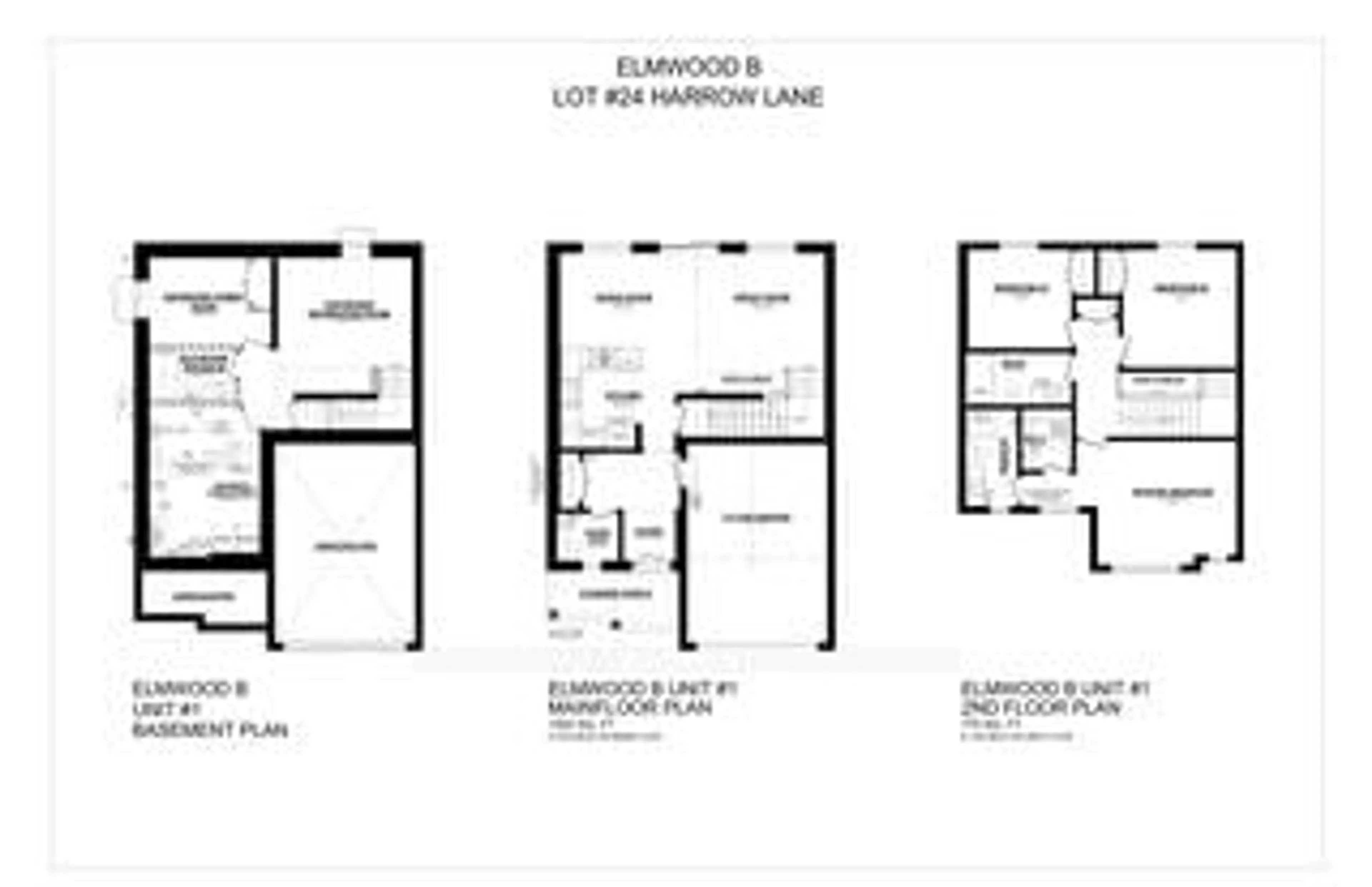 Floor plan for 45 HARROW Lane, St. Thomas Ontario N5R 0P3