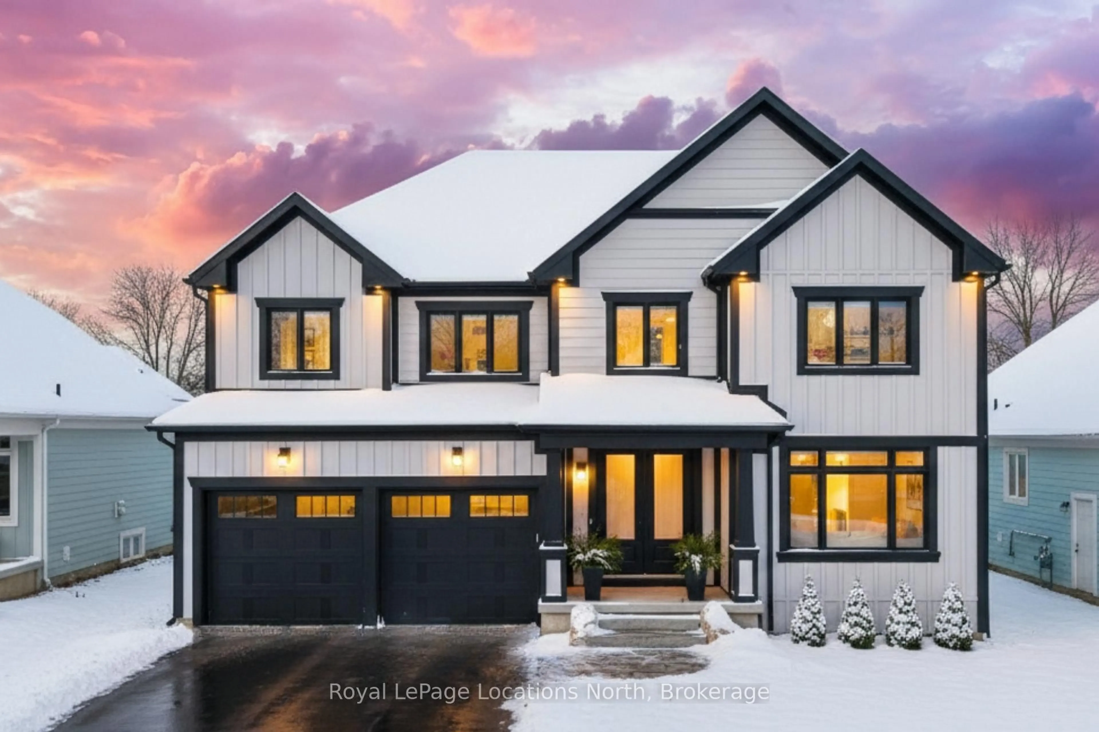 Home with brick exterior material, street for 104 Stillwater Cres, Blue Mountains Ontario L9Y 4P5