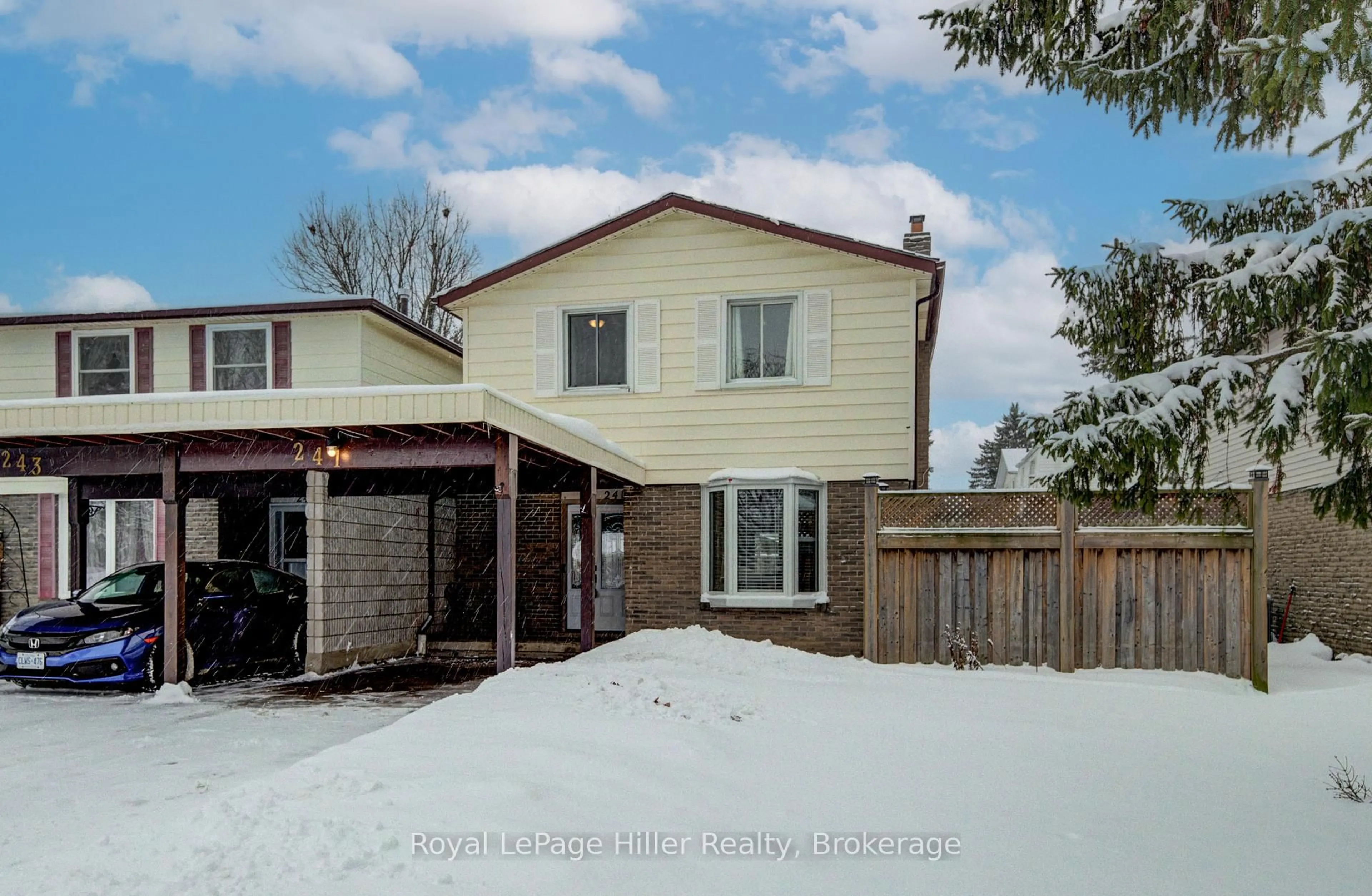 A pic from outside/outdoor area/front of a property/back of a property/a pic from drone, street for 241 Willow St, Stratford Ontario N5A 3B6