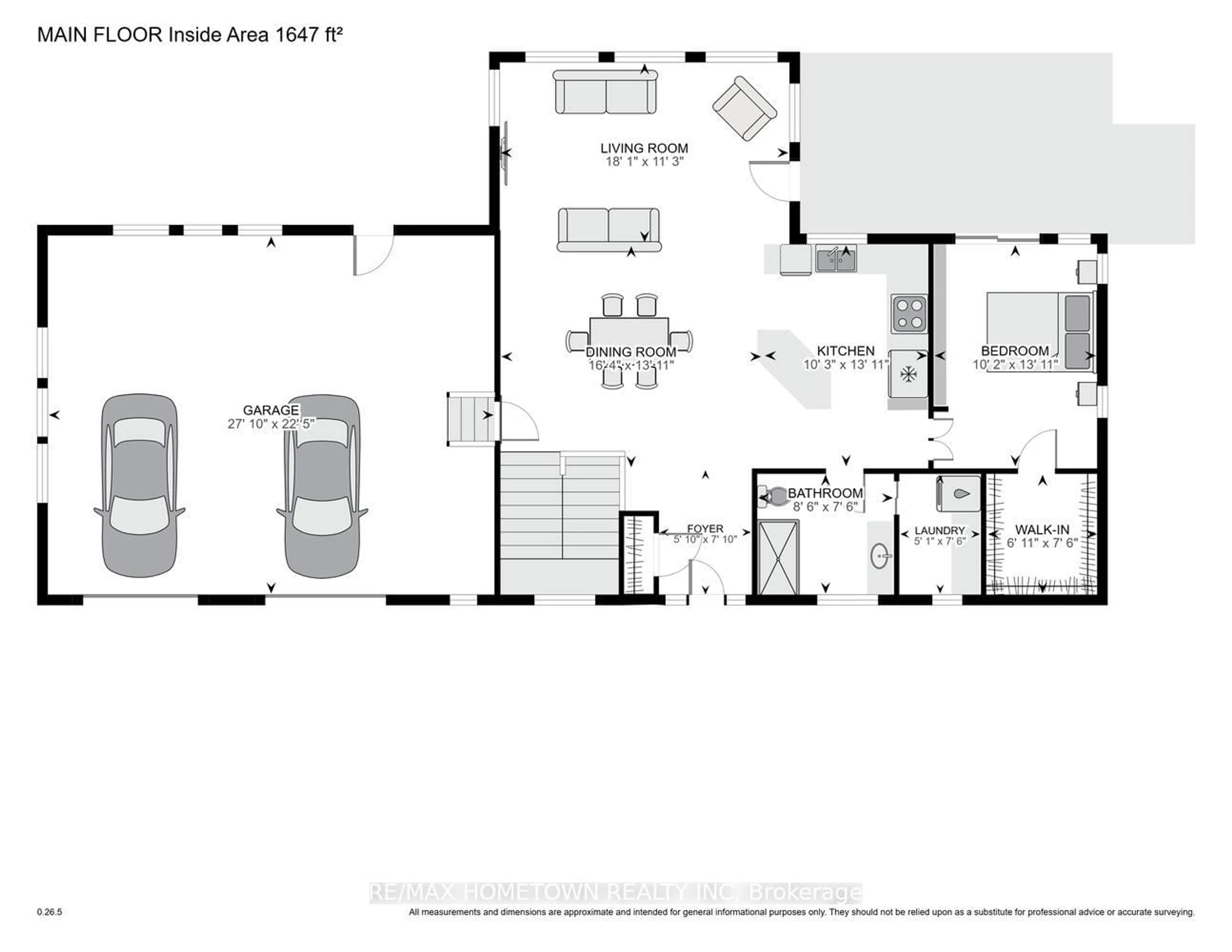 Floor plan for 1435 County Road 2 Rd, Augusta Ontario K0E 1T0