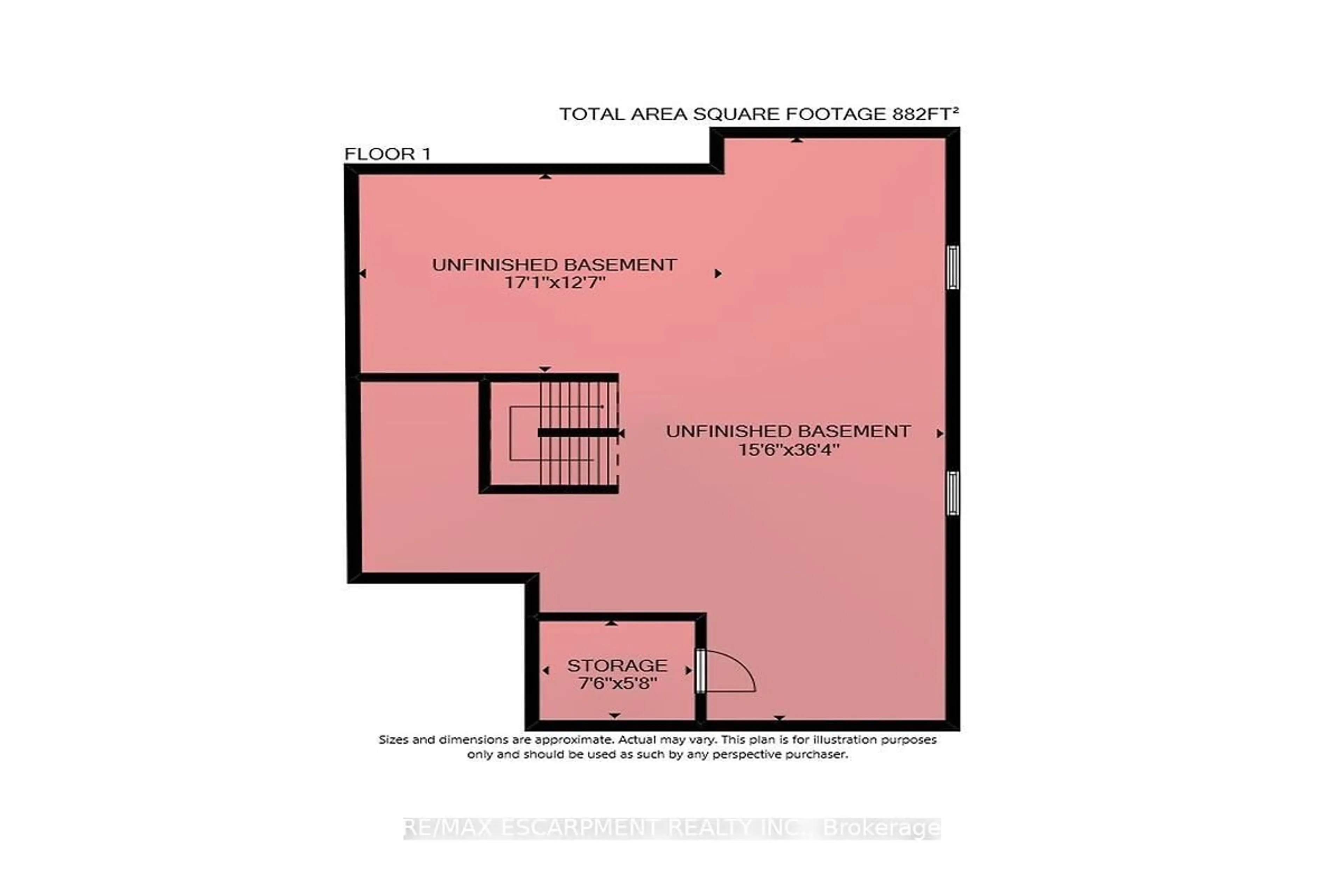 Floor plan for 8316 Twenty Rd, Hamilton Ontario L9B 2J6