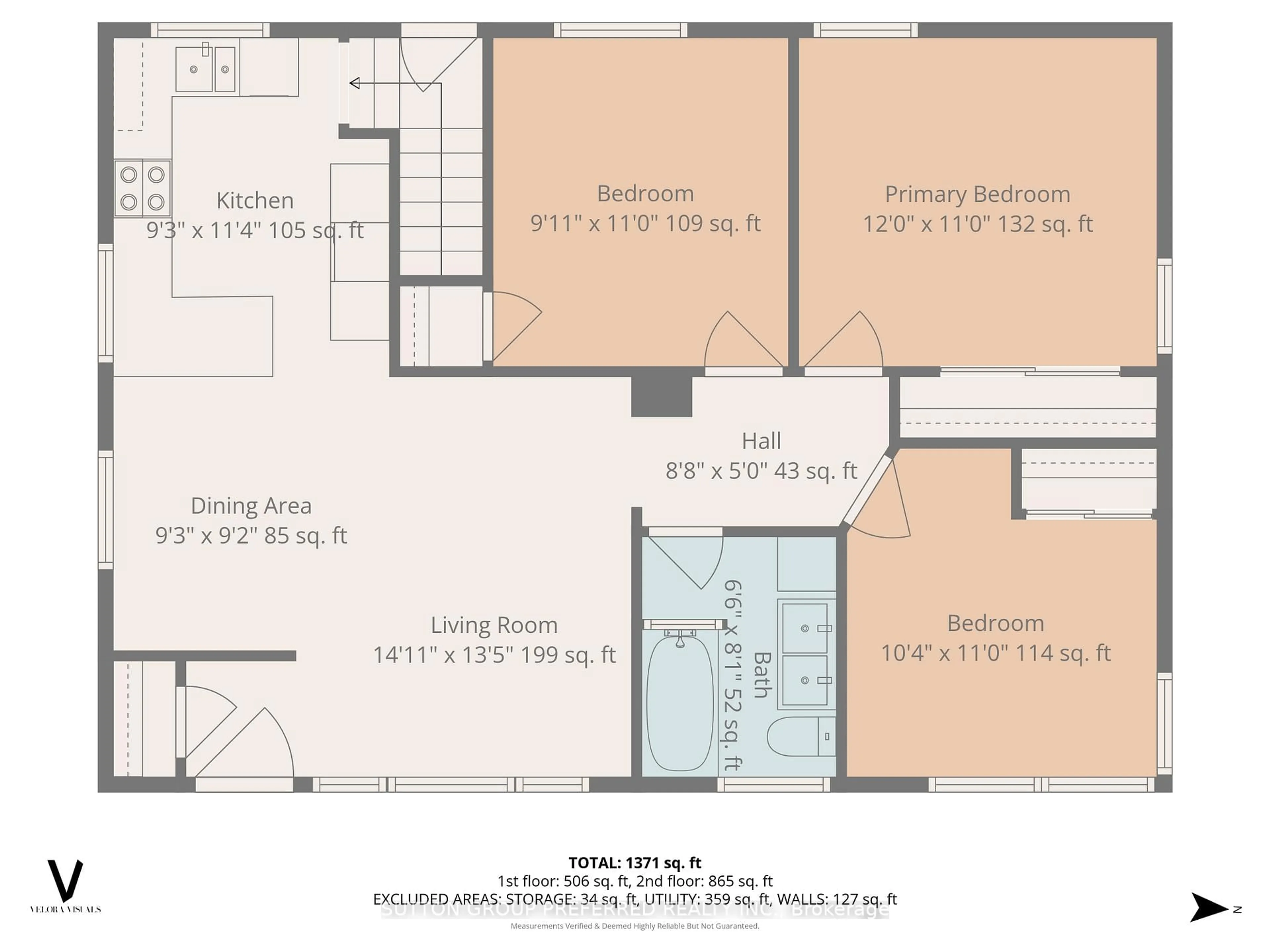 Floor plan for 189 Mary Ave, London South Ontario N6J 3L8