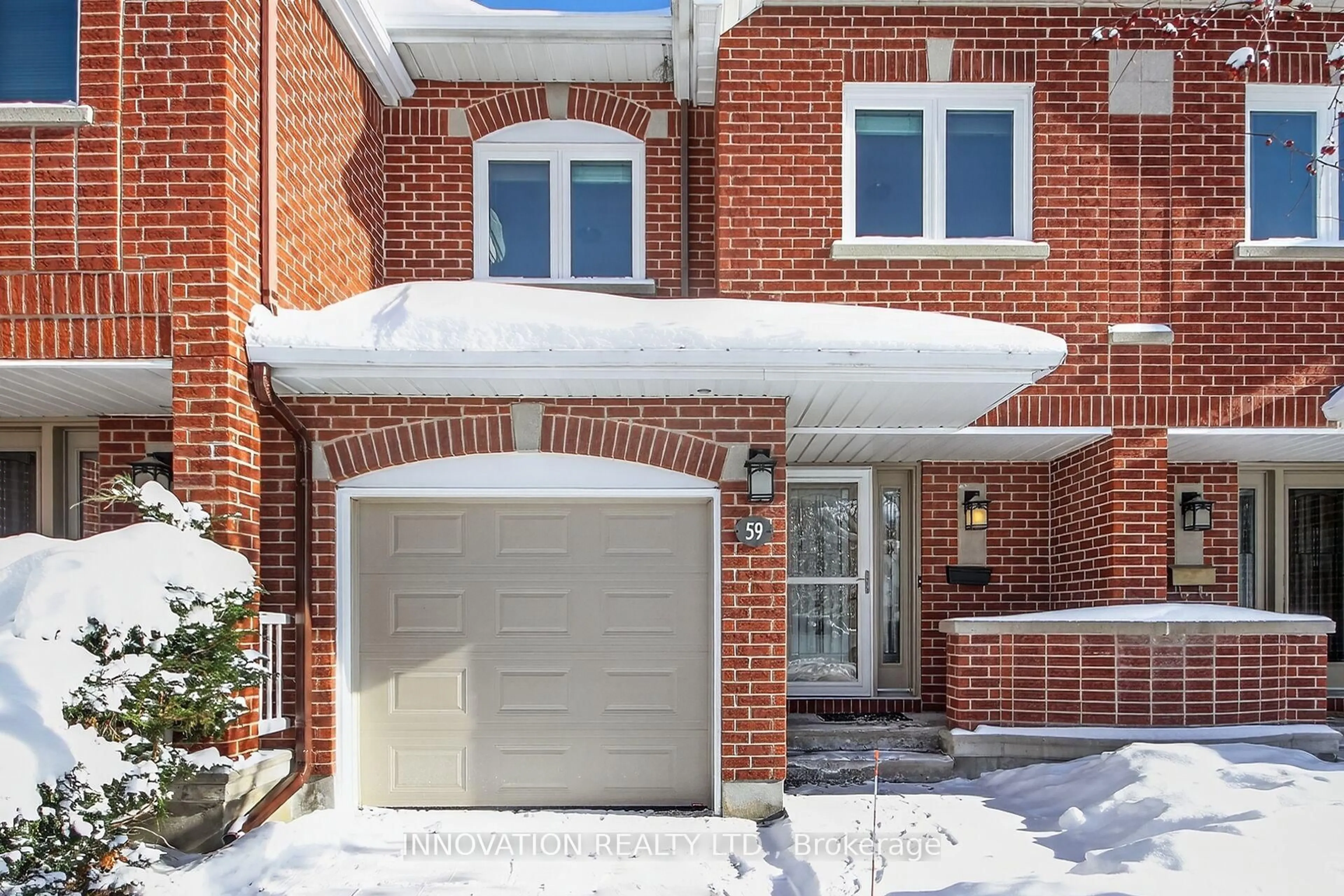 Home with brick exterior material, street for 59 Dalecroft Cres #3, Ottawa Ontario K2G 5V7
