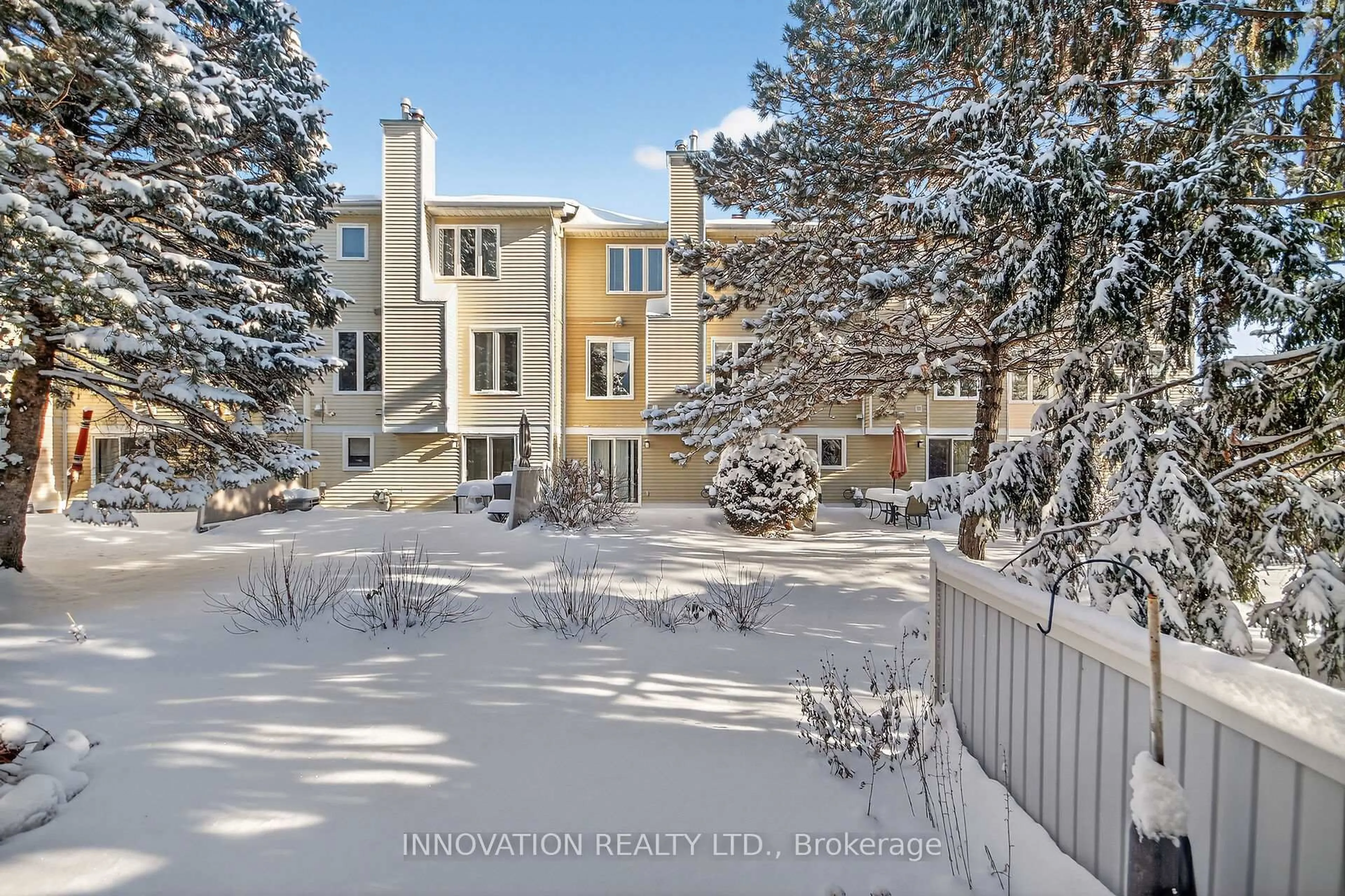 A pic from outside/outdoor area/front of a property/back of a property/a pic from drone, street for 59 Dalecroft Cres #3, Ottawa Ontario K2G 5V7