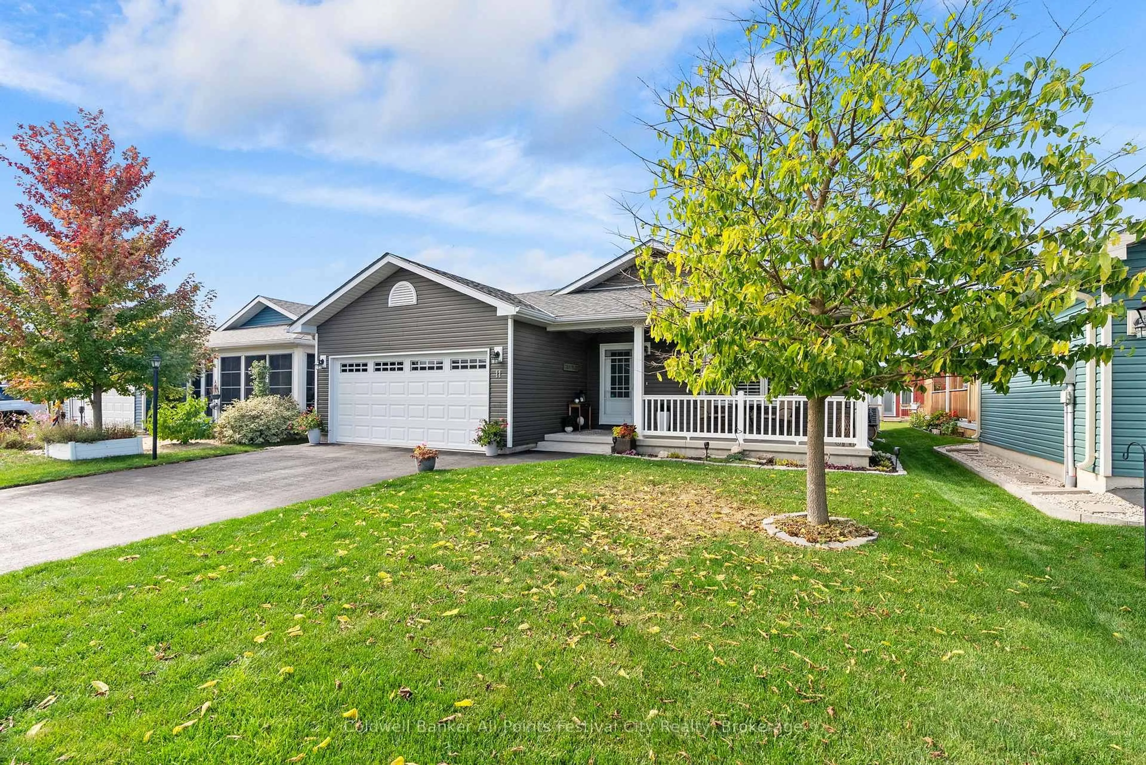 Home with vinyl exterior material, street for 11 Windward Way, Ashfield-Colborne-Wawanosh Ontario N7A 0B2