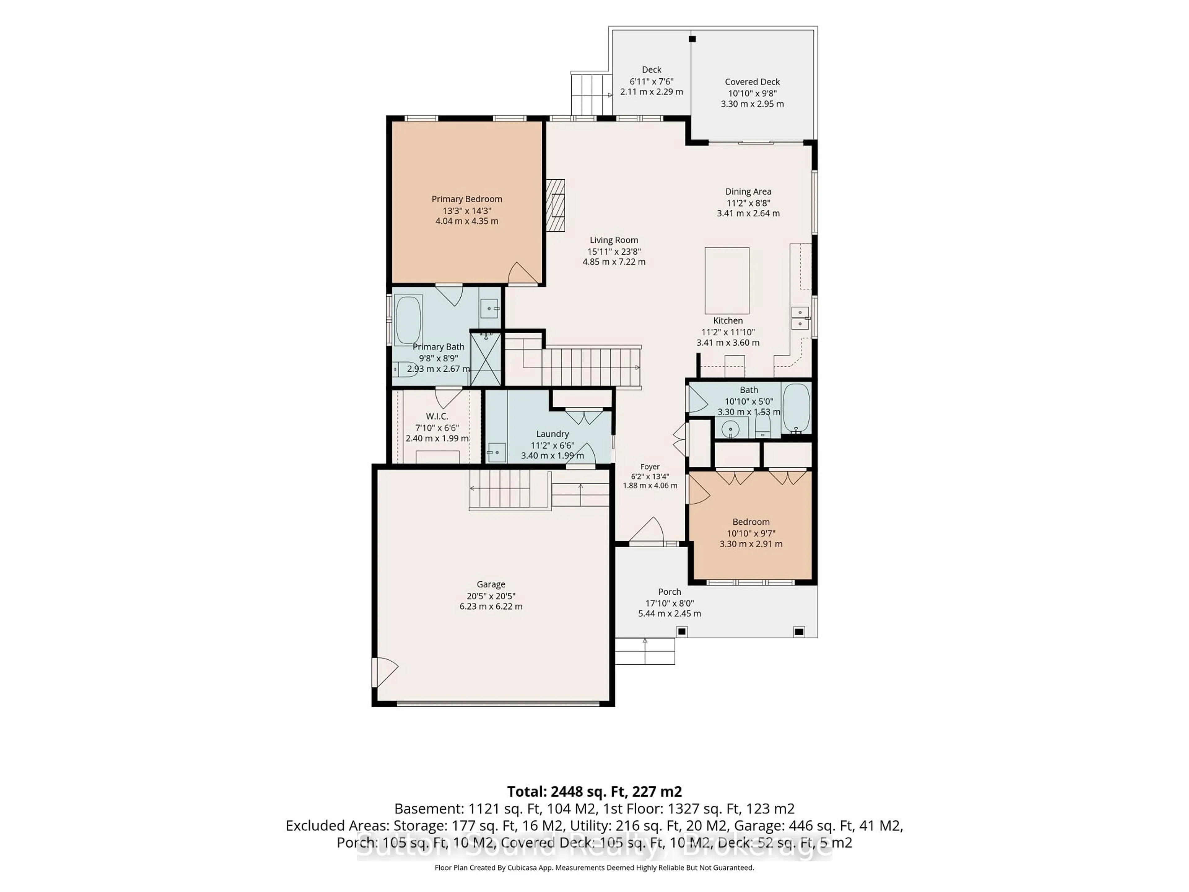 Floor plan for 401 6th Ave, Owen Sound Ontario N4K 6K7