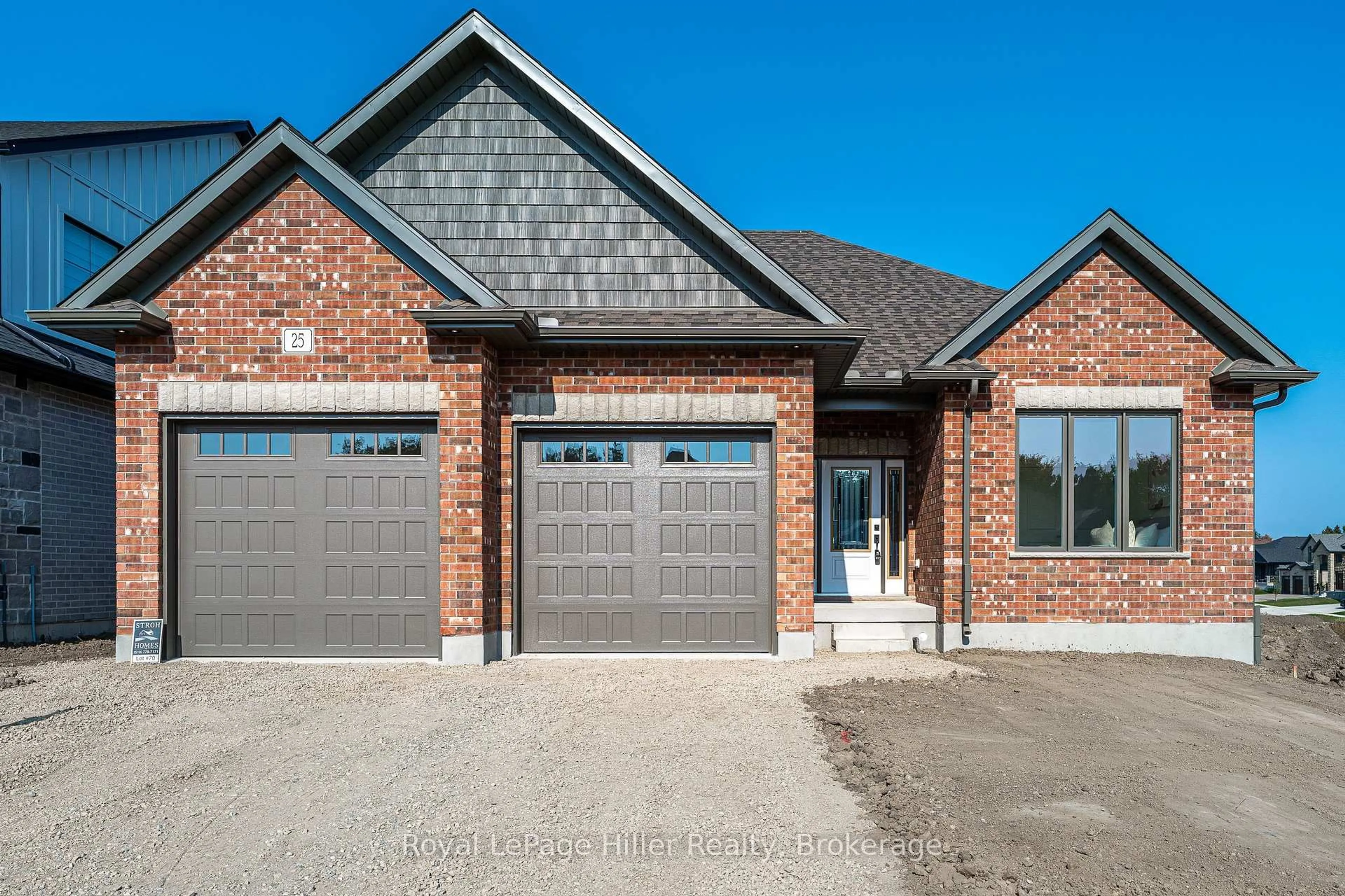 Home with brick exterior material, street for 25 Avery Pl, Perth East Ontario N0K 1M0